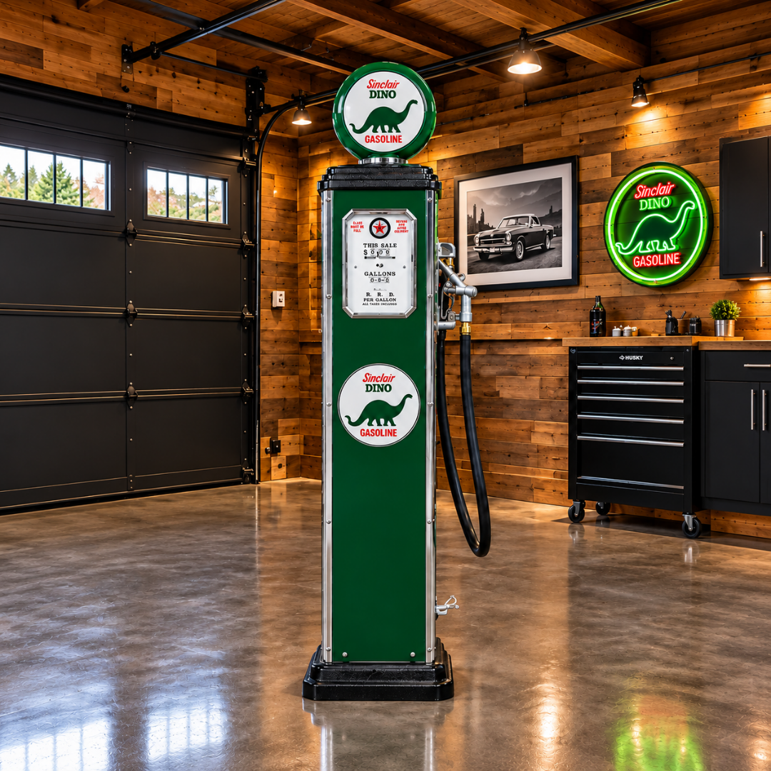 Sinclair Retro Gas Pump