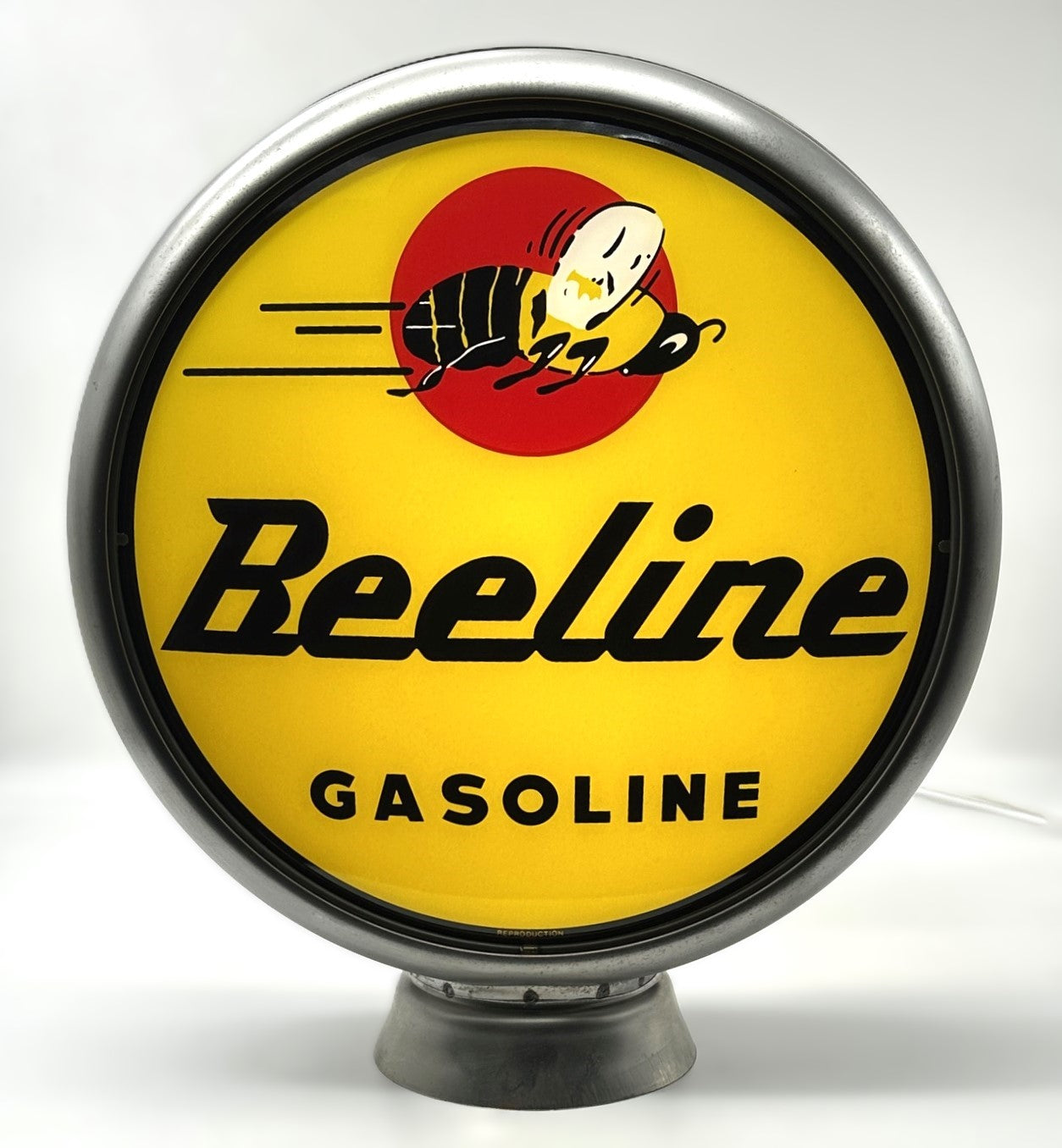BEELINE GASOLINE 13.5" GAS PUMP GLOBE