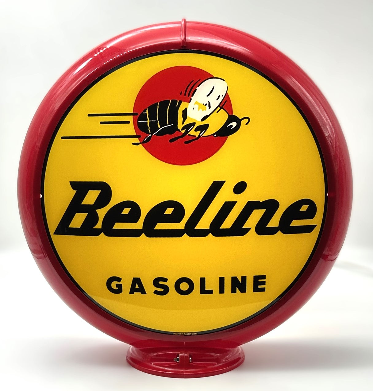BEELINE GASOLINE 13.5" GAS PUMP GLOBE