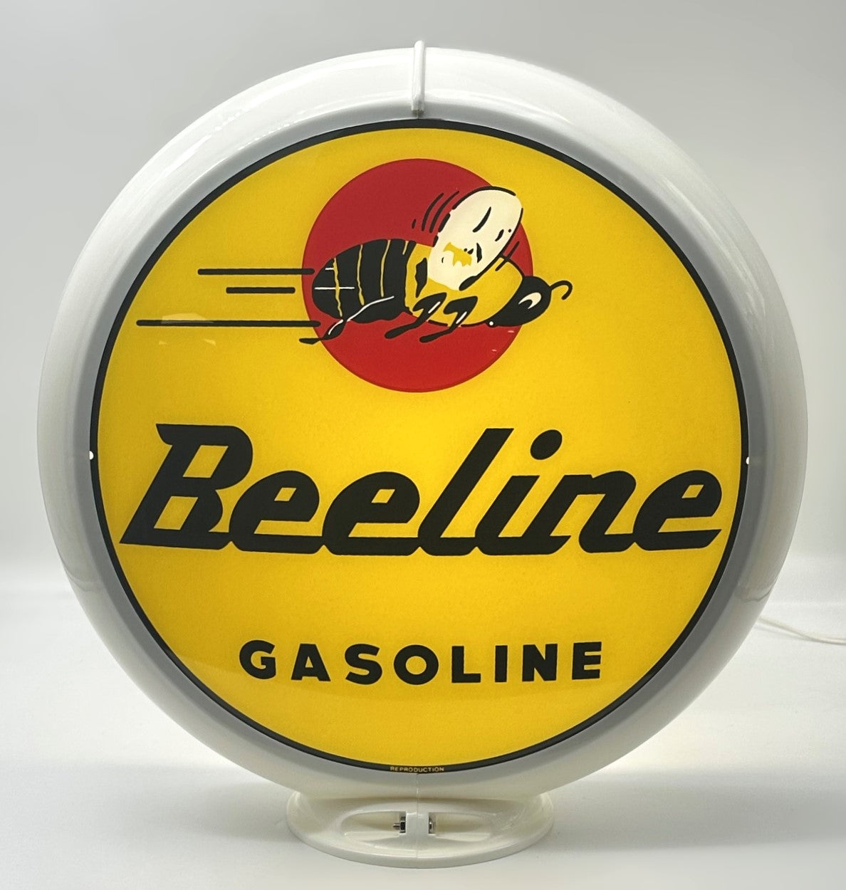BEELINE GASOLINE 13.5" GAS PUMP GLOBE