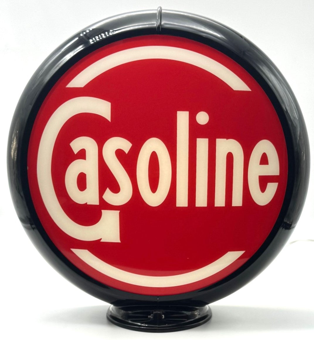 GASOLINE 13.5" Gas Pump Globe
