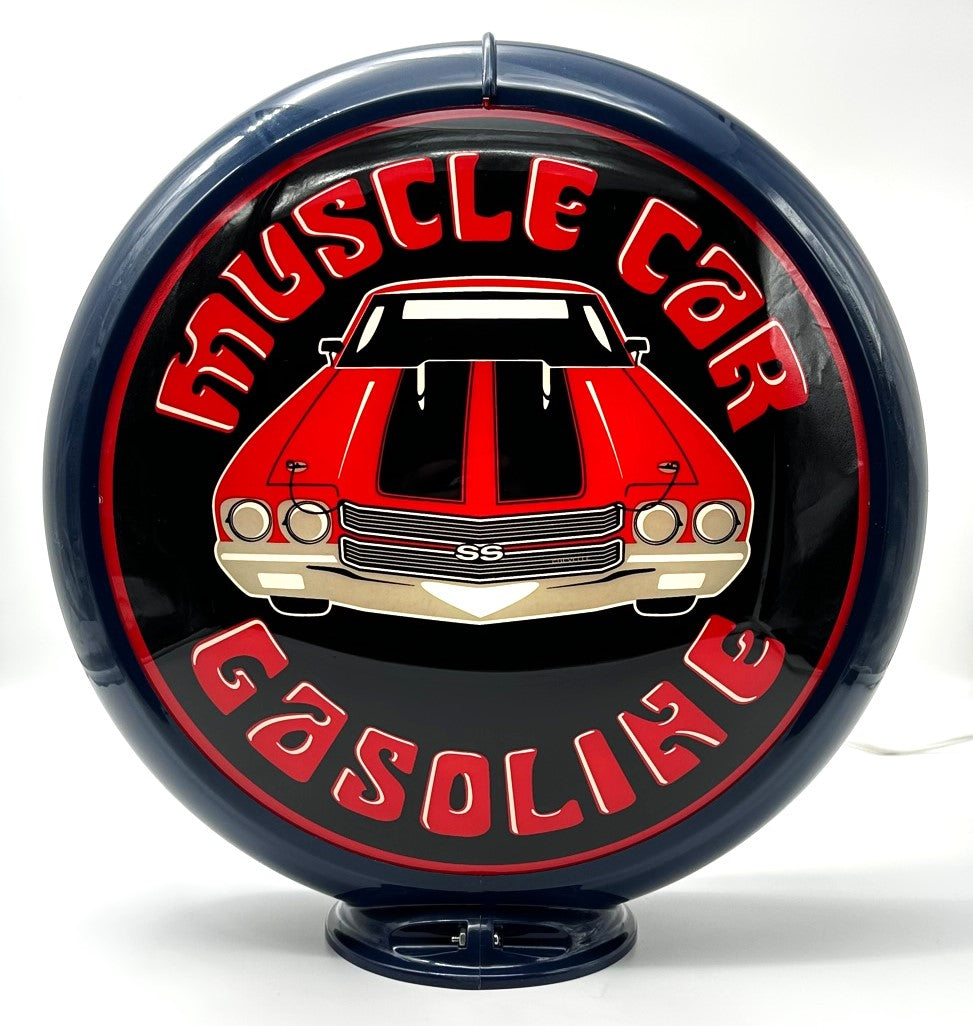 CHEVELLE MUSCLE CAR GASOLINE 13.5" Gas Pump Globe
