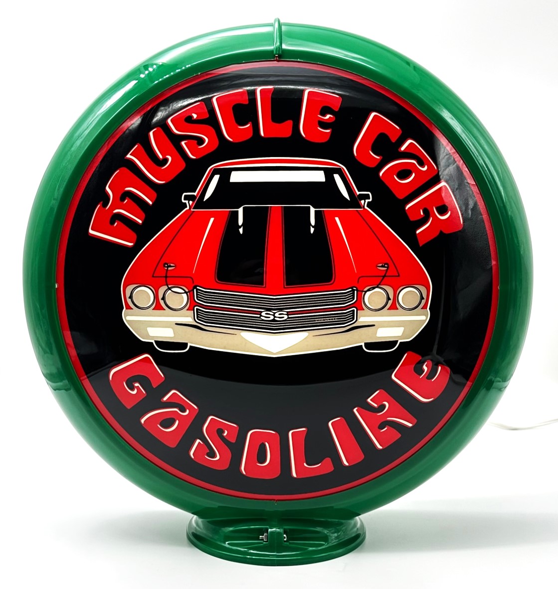 CHEVELLE MUSCLE CAR GASOLINE 13.5" Gas Pump Globe