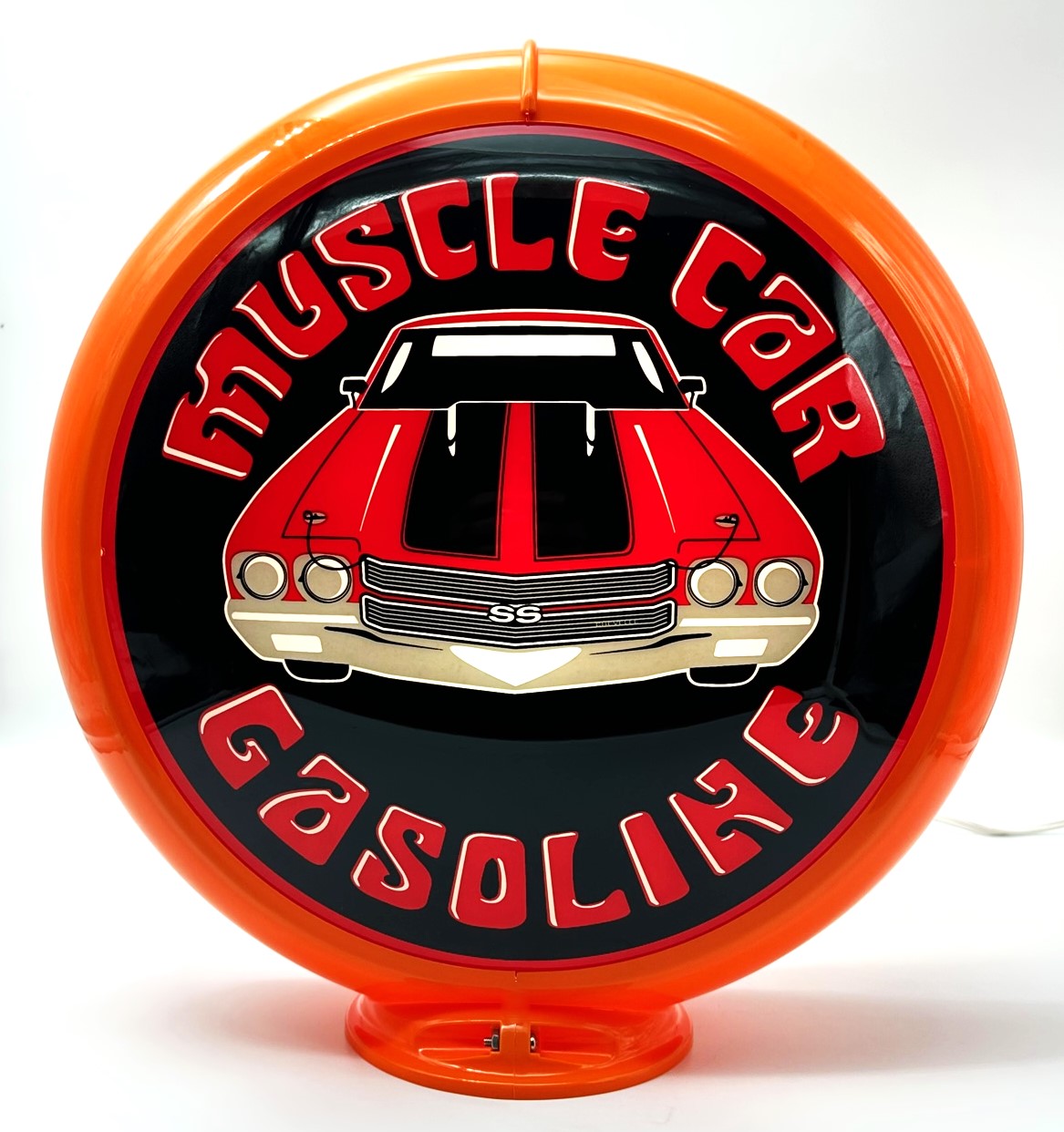 CHEVELLE MUSCLE CAR GASOLINE 13.5" Gas Pump Globe