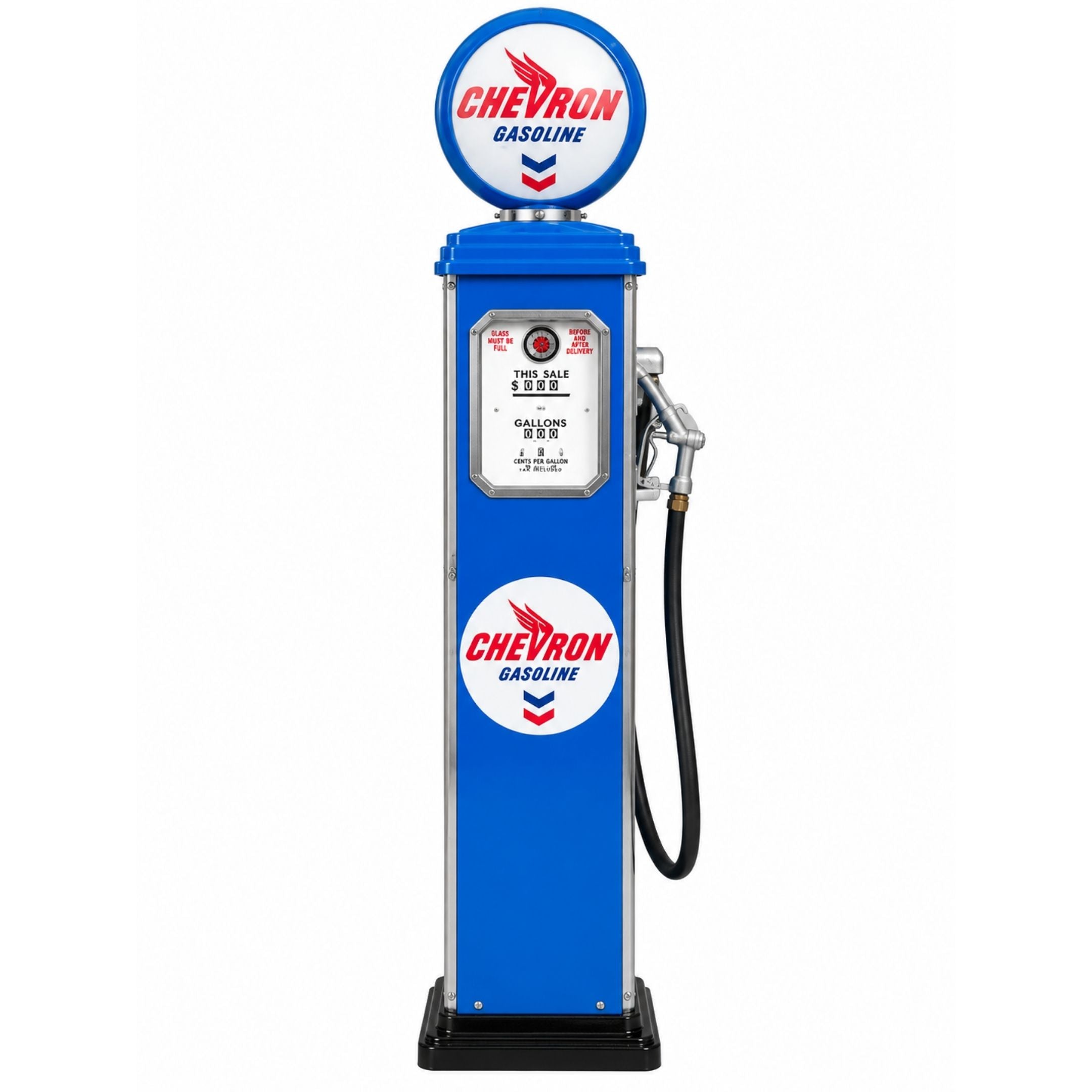 Chevron Retro Gas Pump