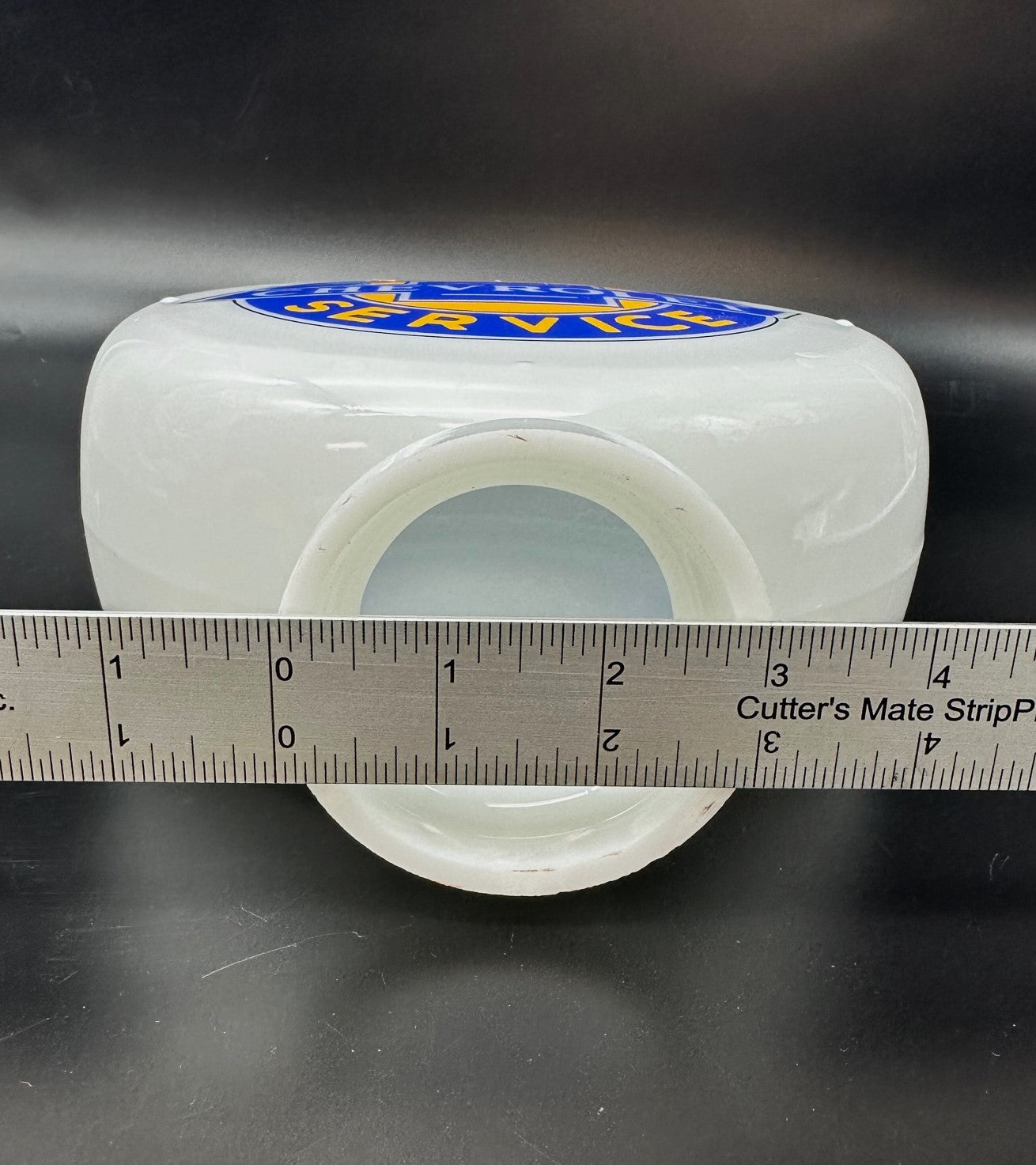 CHEVROLET SALES & SERVICE 8" Mini Glass Globe