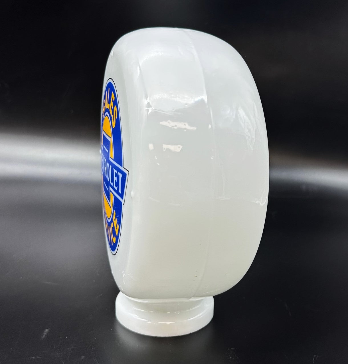 CHEVROLET SALES & SERVICE 8" Mini Glass Globe