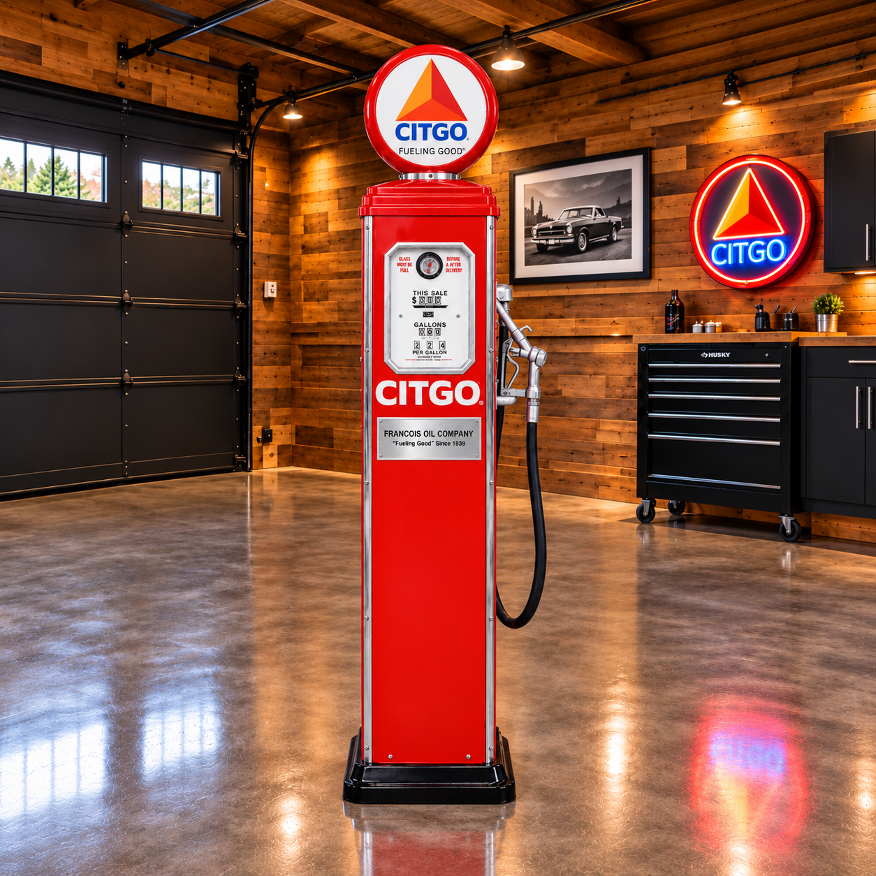 Citgo Retro Gas Pump