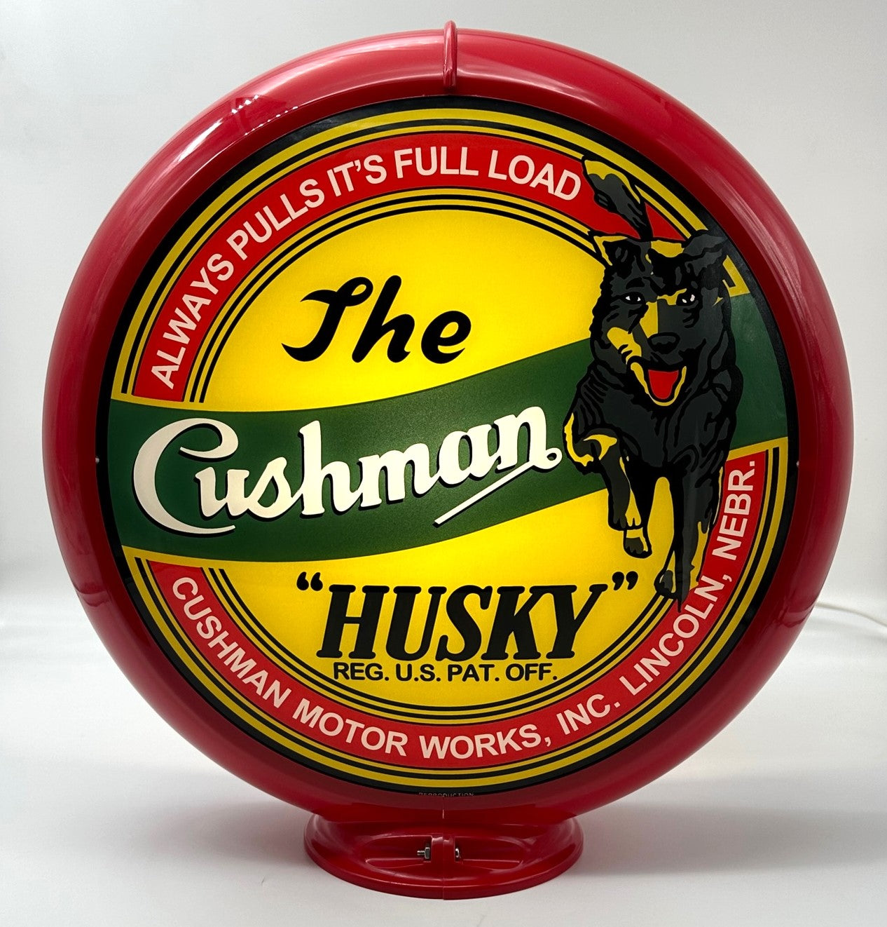 CUSHMAN HUSKY 13.5" Gas Pump Globe