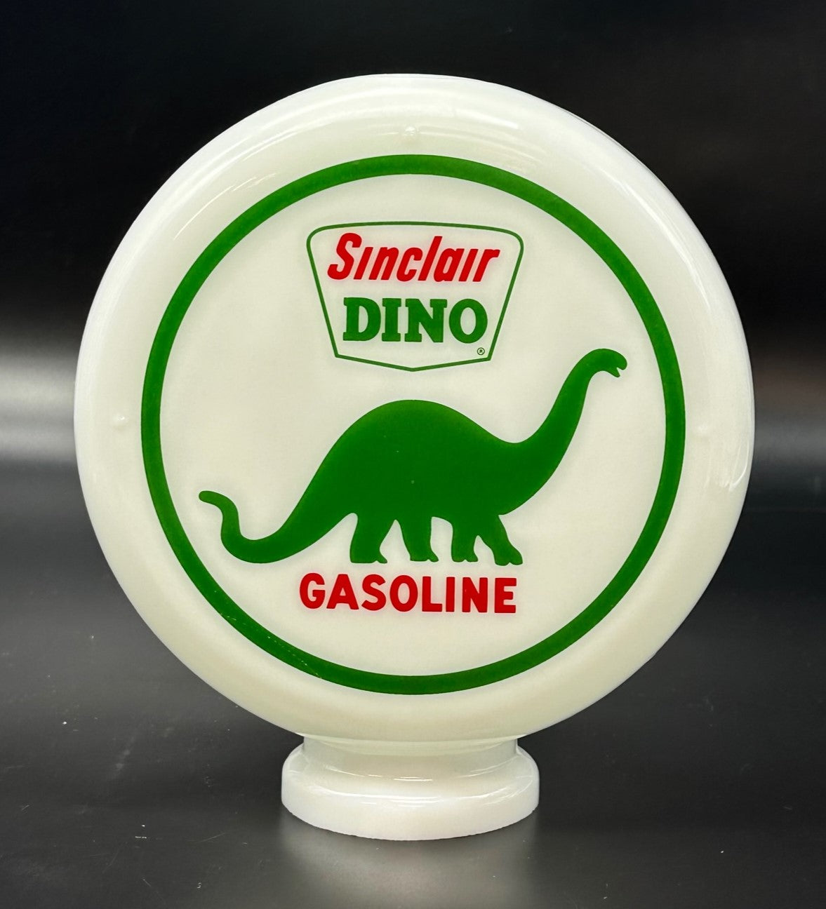 SINCLAIR DINO 8" Mini Glass Globe