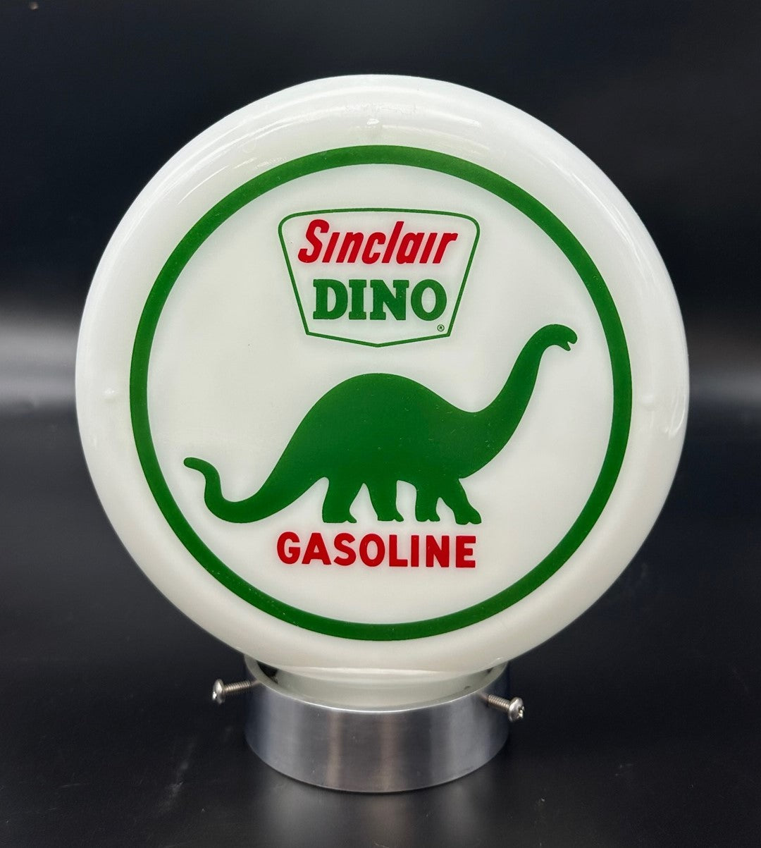SINCLAIR DINO 8" Mini Glass Globe