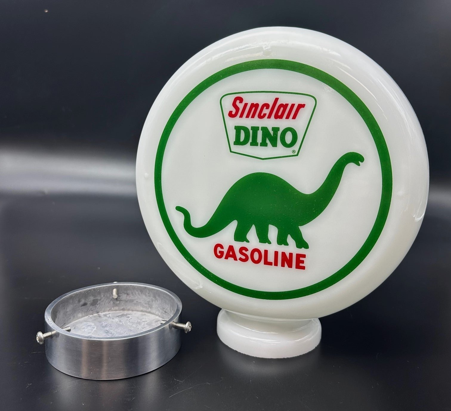 SINCLAIR DINO 8" Mini Glass Globe