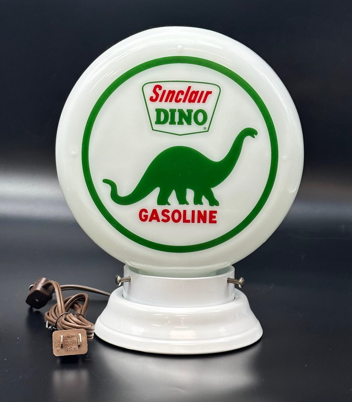SINCLAIR DINO 8" Mini Glass Globe