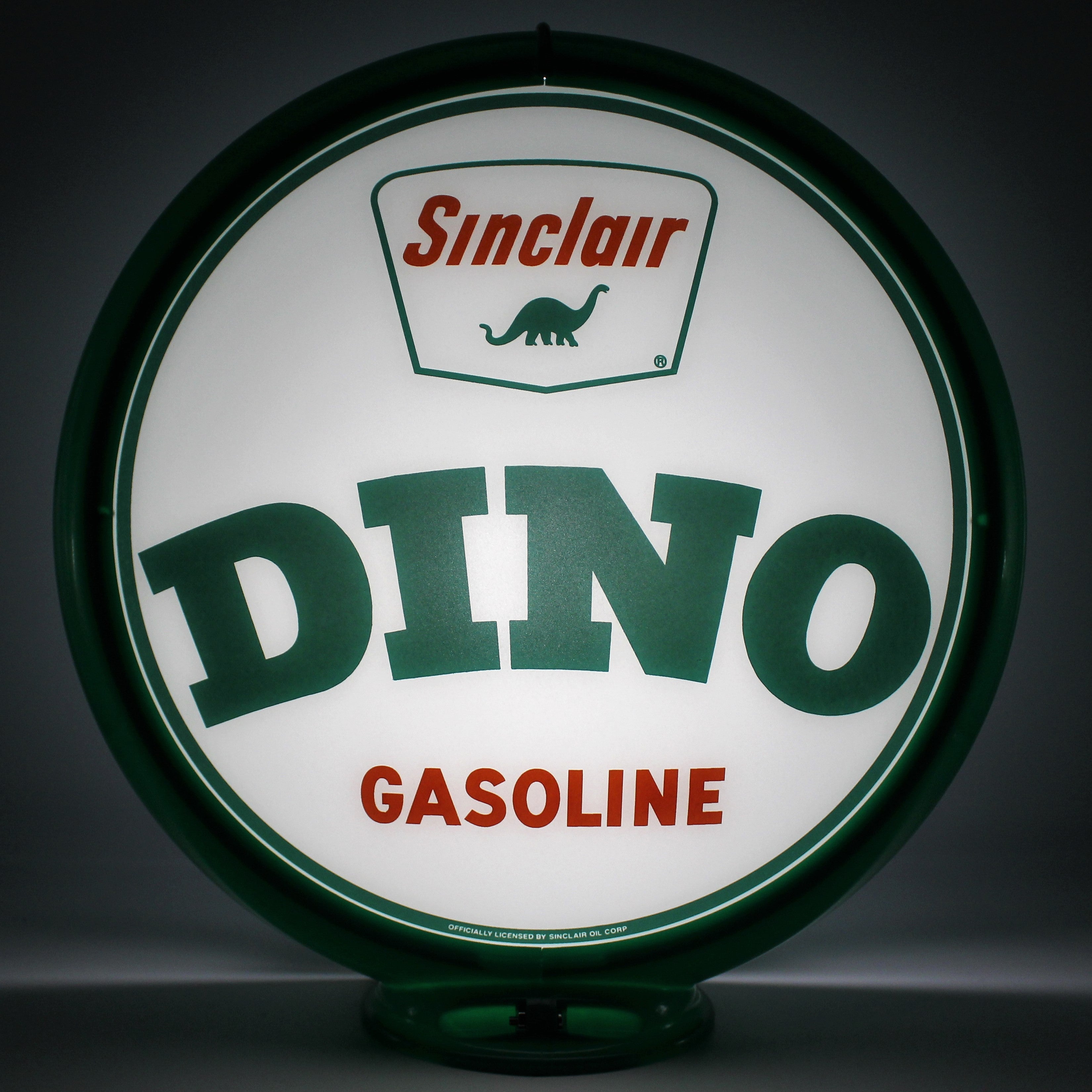 SINCLAIR DINO WORD 13.5" Ad Globe