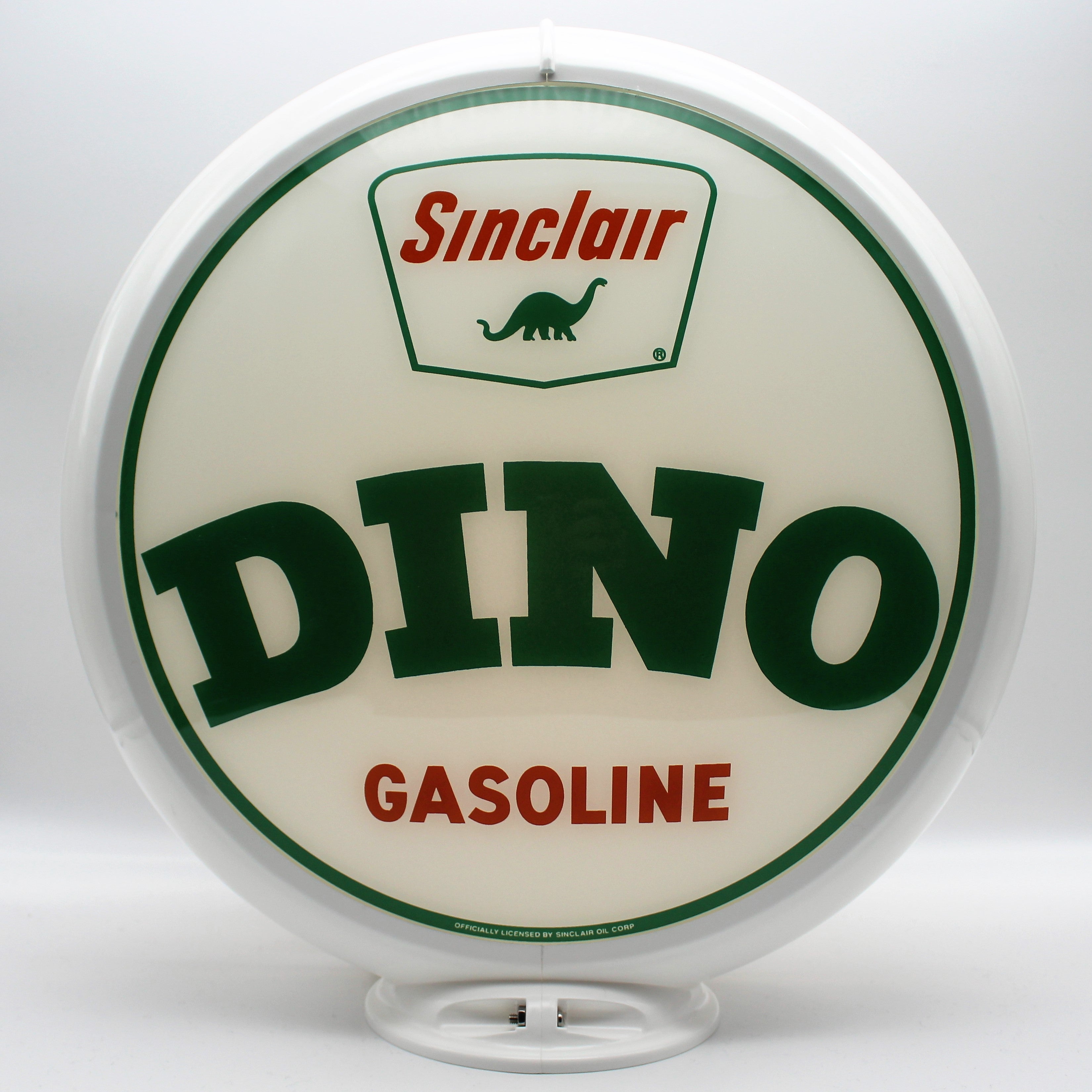 SINCLAIR DINO WORD 13.5" Ad Globe