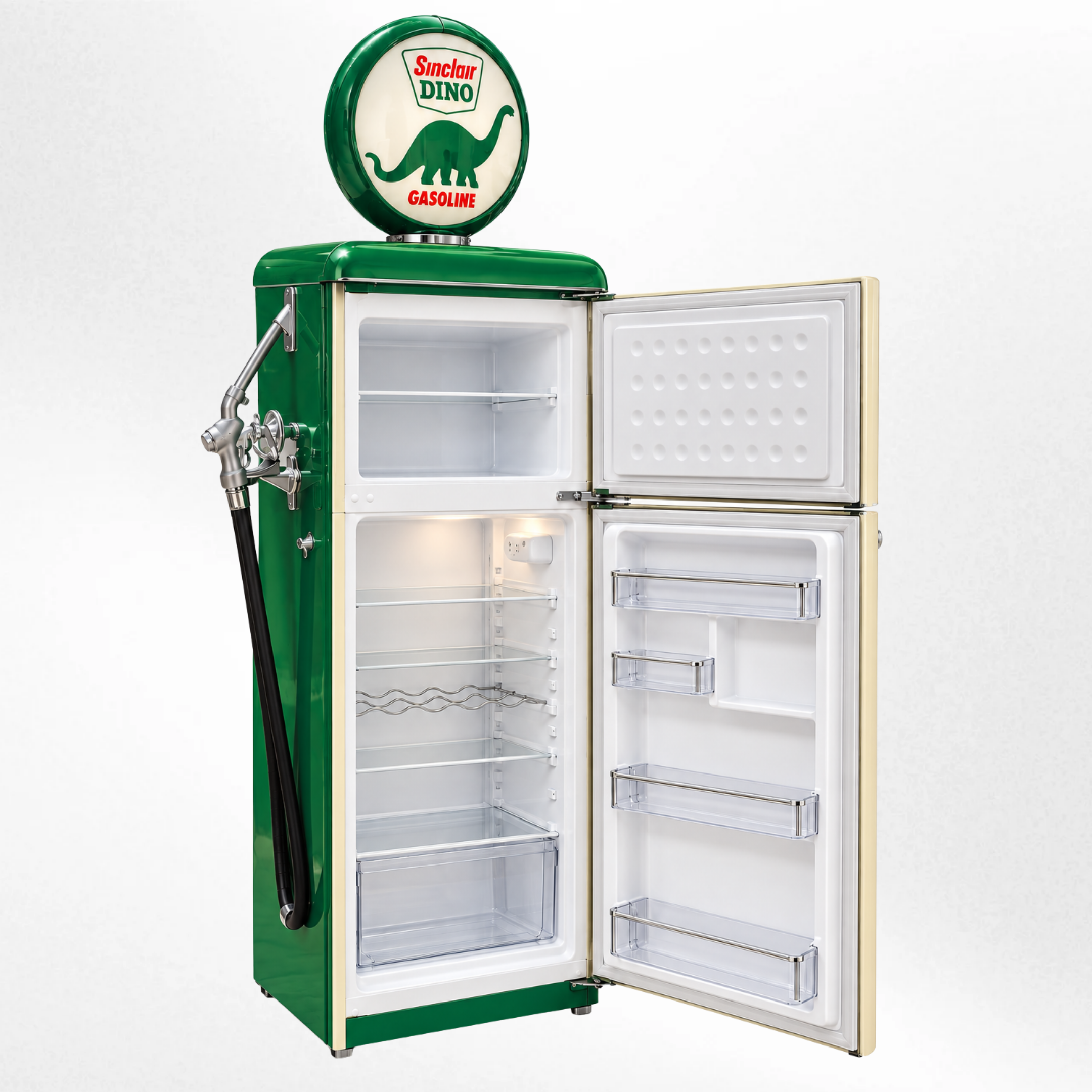 Dino Sinclair Tokheim 39 Style Gas Pump Replica Fridge