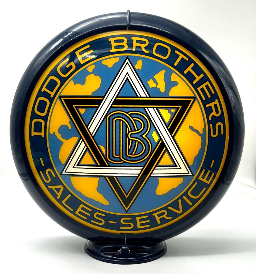 DODGE BROTHERS SALES - SERVICE 13.5" GAS PUMP GLOBE