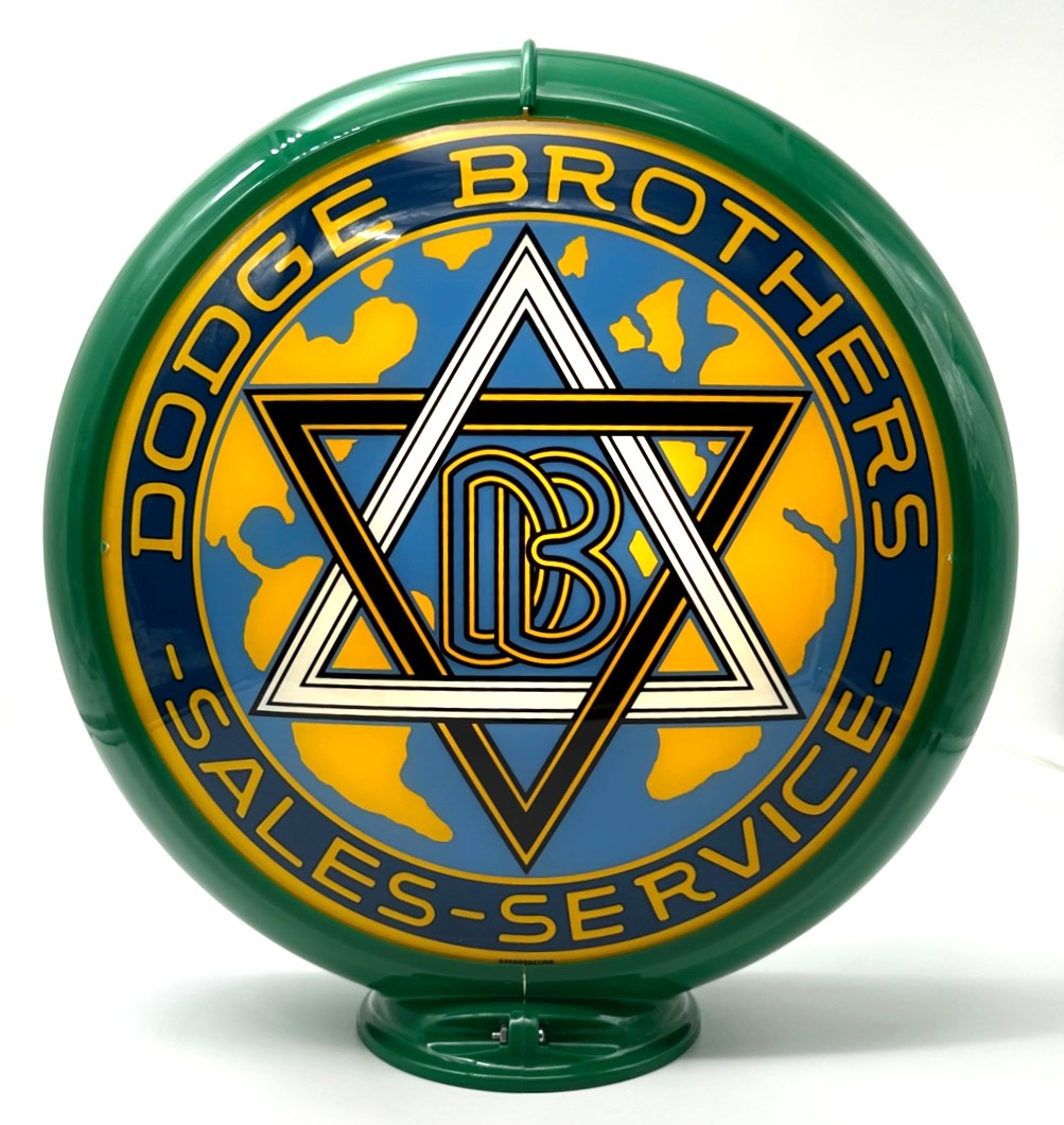 DODGE BROTHERS SALES - SERVICE 13.5" GAS PUMP GLOBE