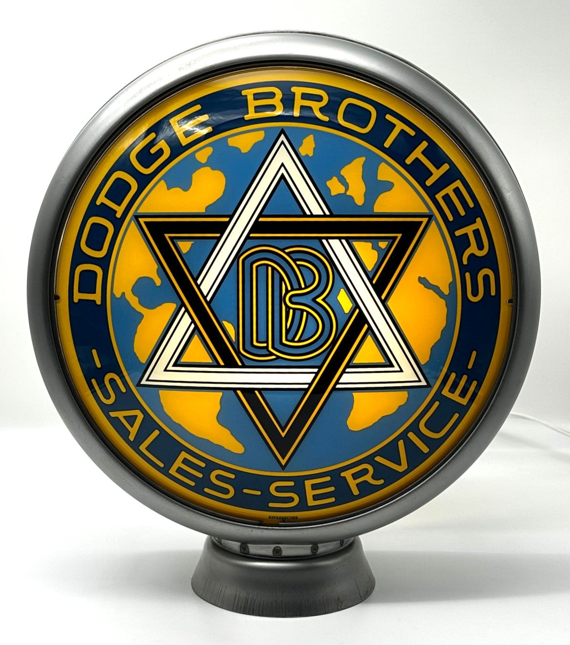 DODGE BROTHERS SALES - SERVICE 13.5" GAS PUMP GLOBE