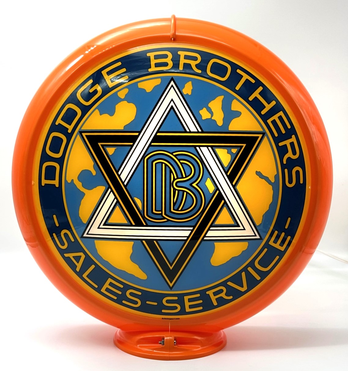 DODGE BROTHERS SALES - SERVICE 13.5" GAS PUMP GLOBE