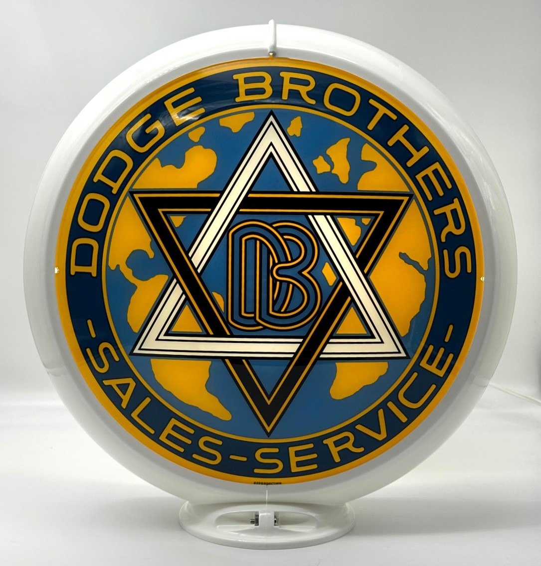 DODGE BROTHERS SALES - SERVICE 13.5" GAS PUMP GLOBE