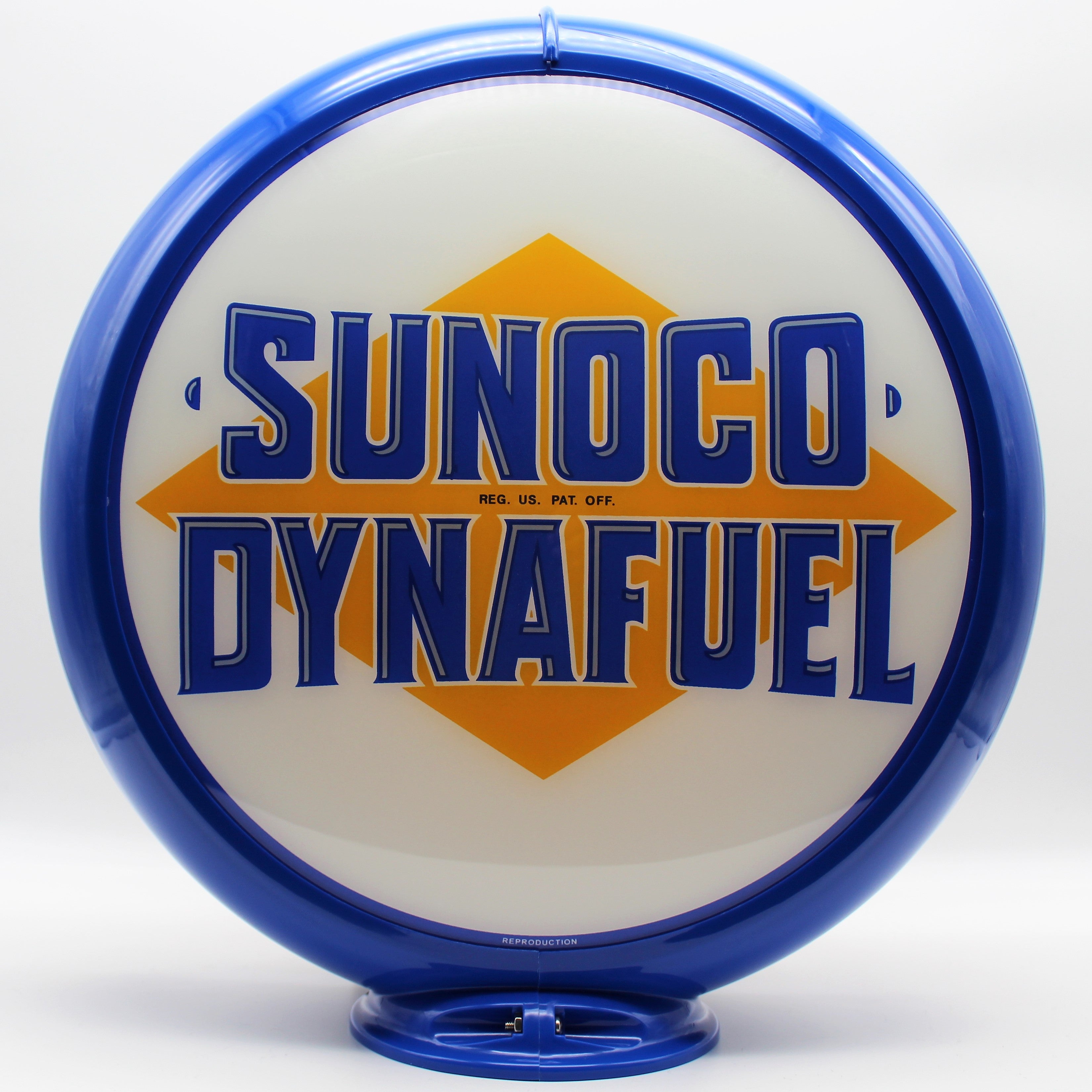 SUNOCO DYNAFUEL 13.5" Ad Globe