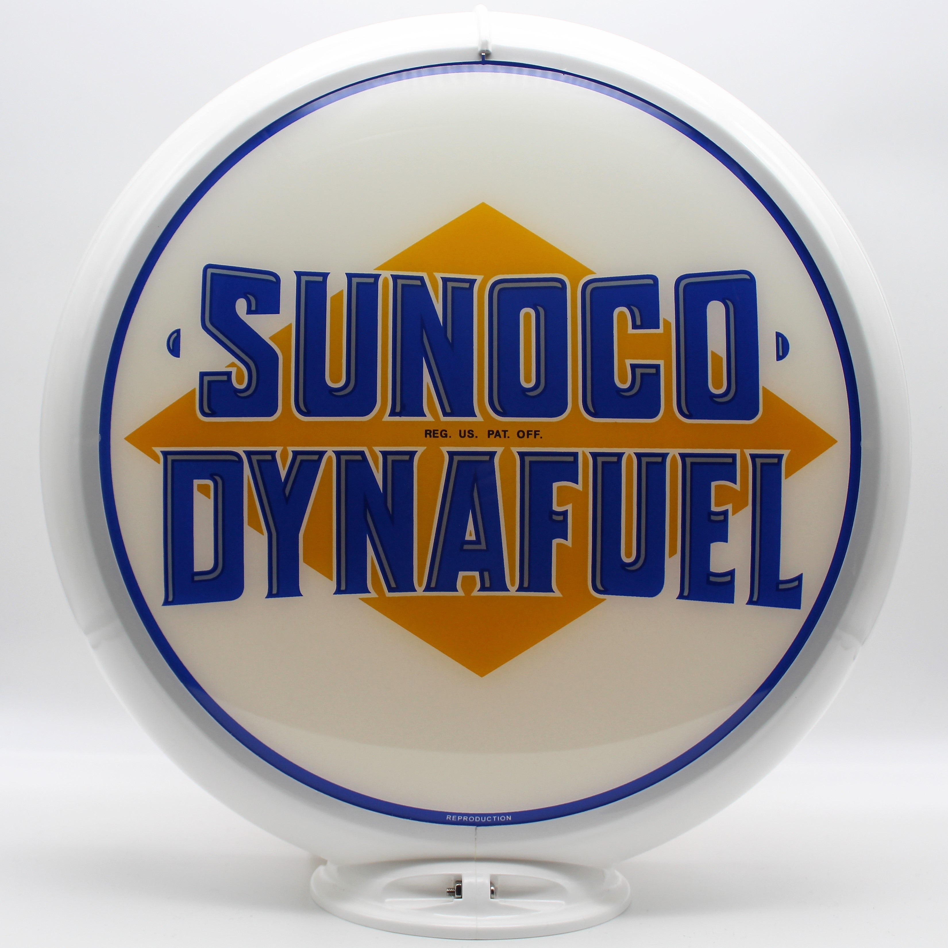 SUNOCO DYNAFUEL 13.5" Ad Globe