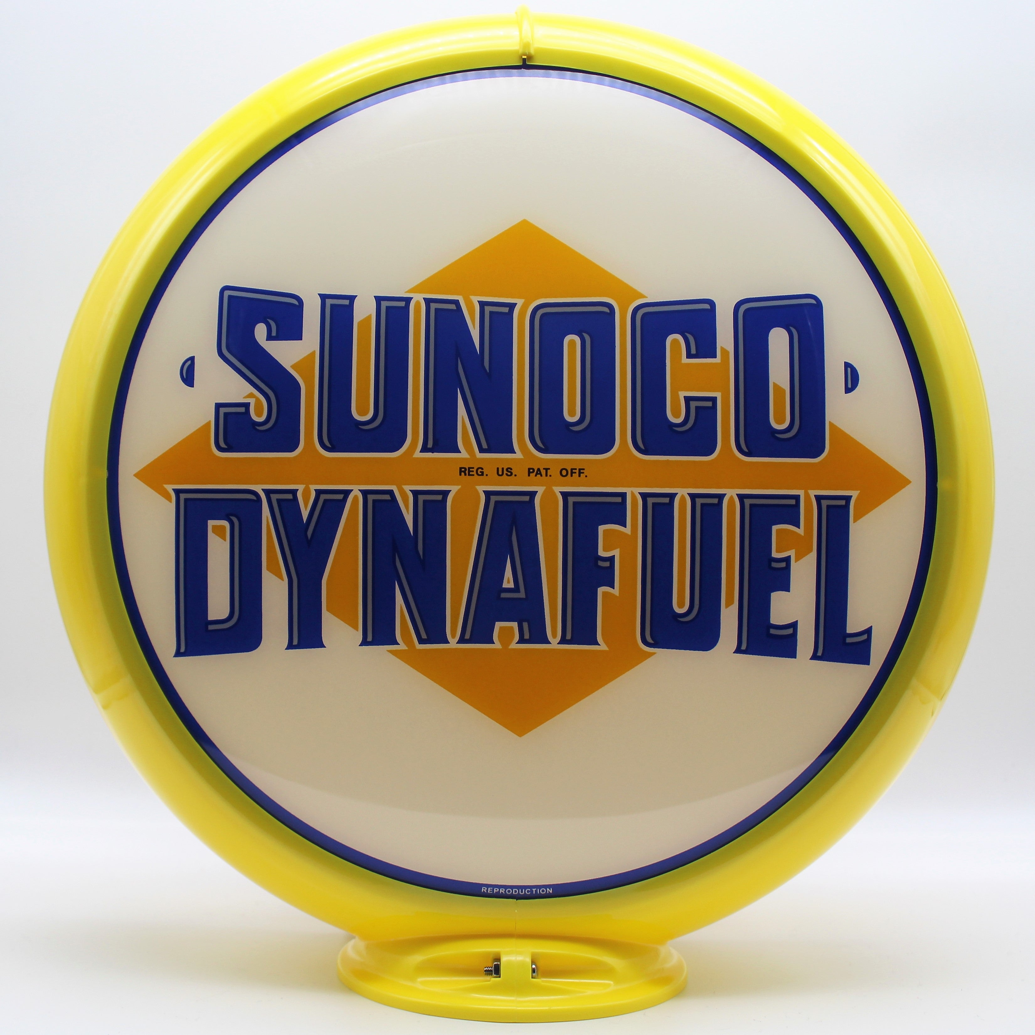 SUNOCO DYNAFUEL 13.5" Ad Globe