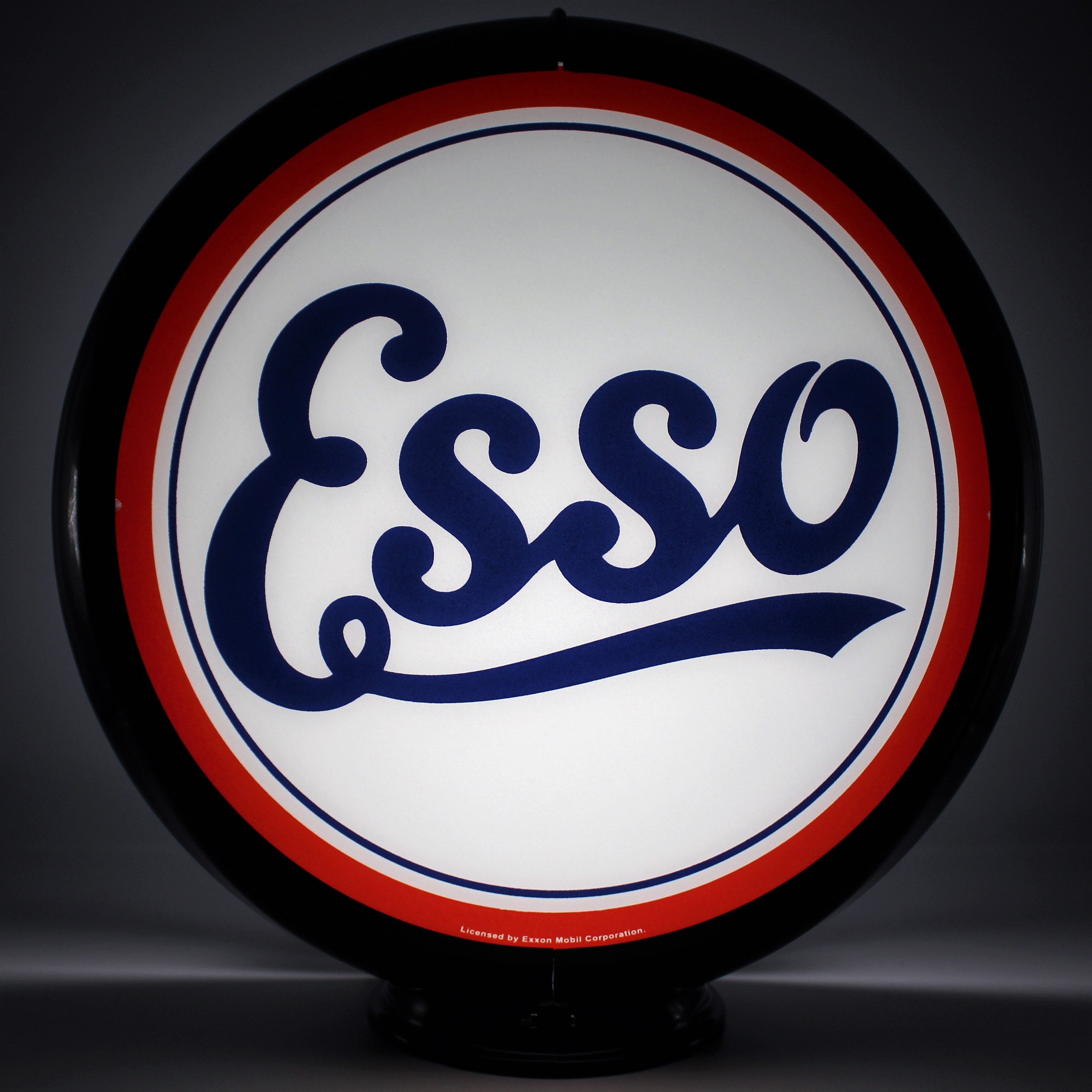 ESSO SCRIPT 13.5" Gas Pump Globe