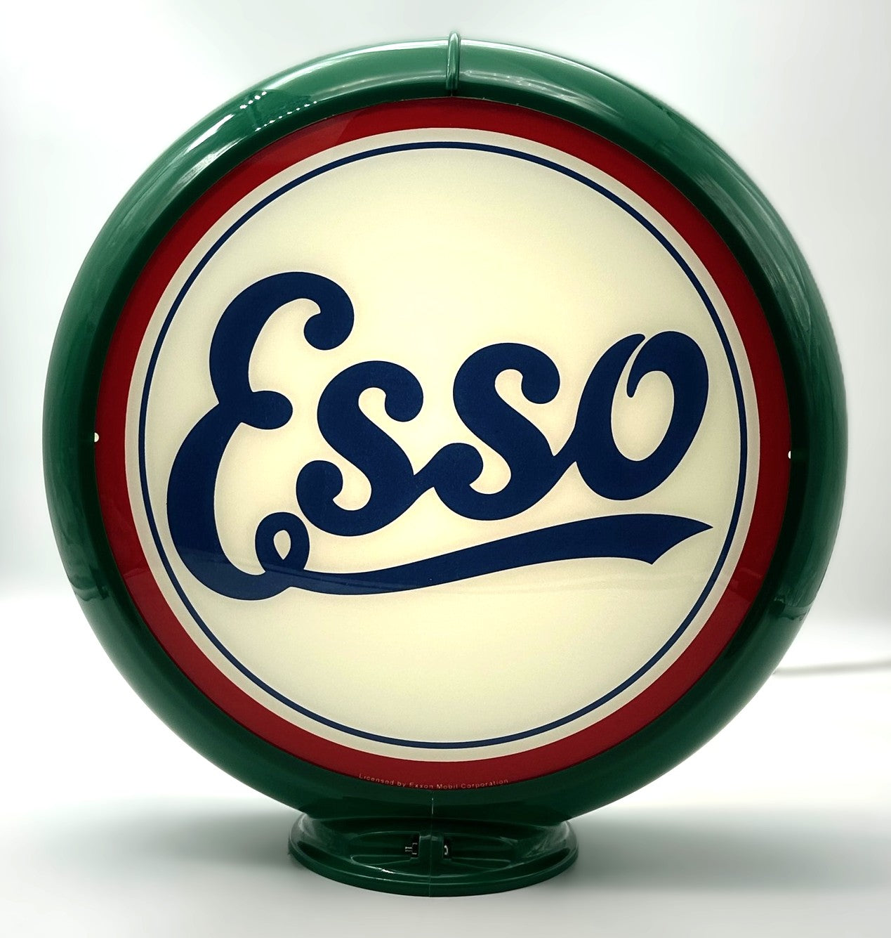 ESSO SCRIPT 13.5" Gas Pump Globe