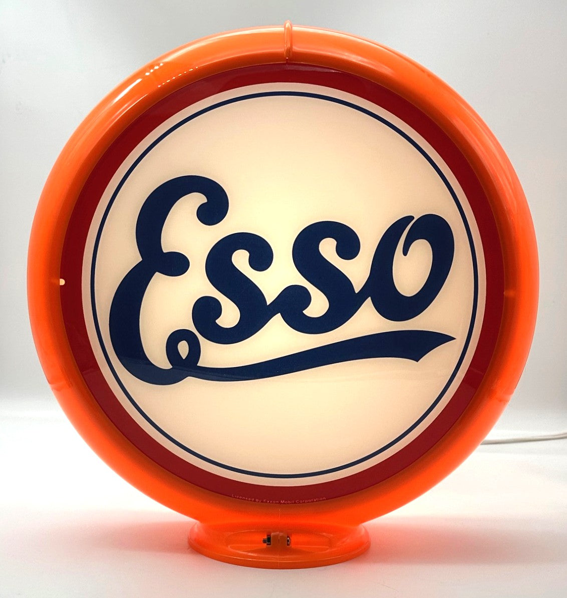 ESSO SCRIPT 13.5" Gas Pump Globe