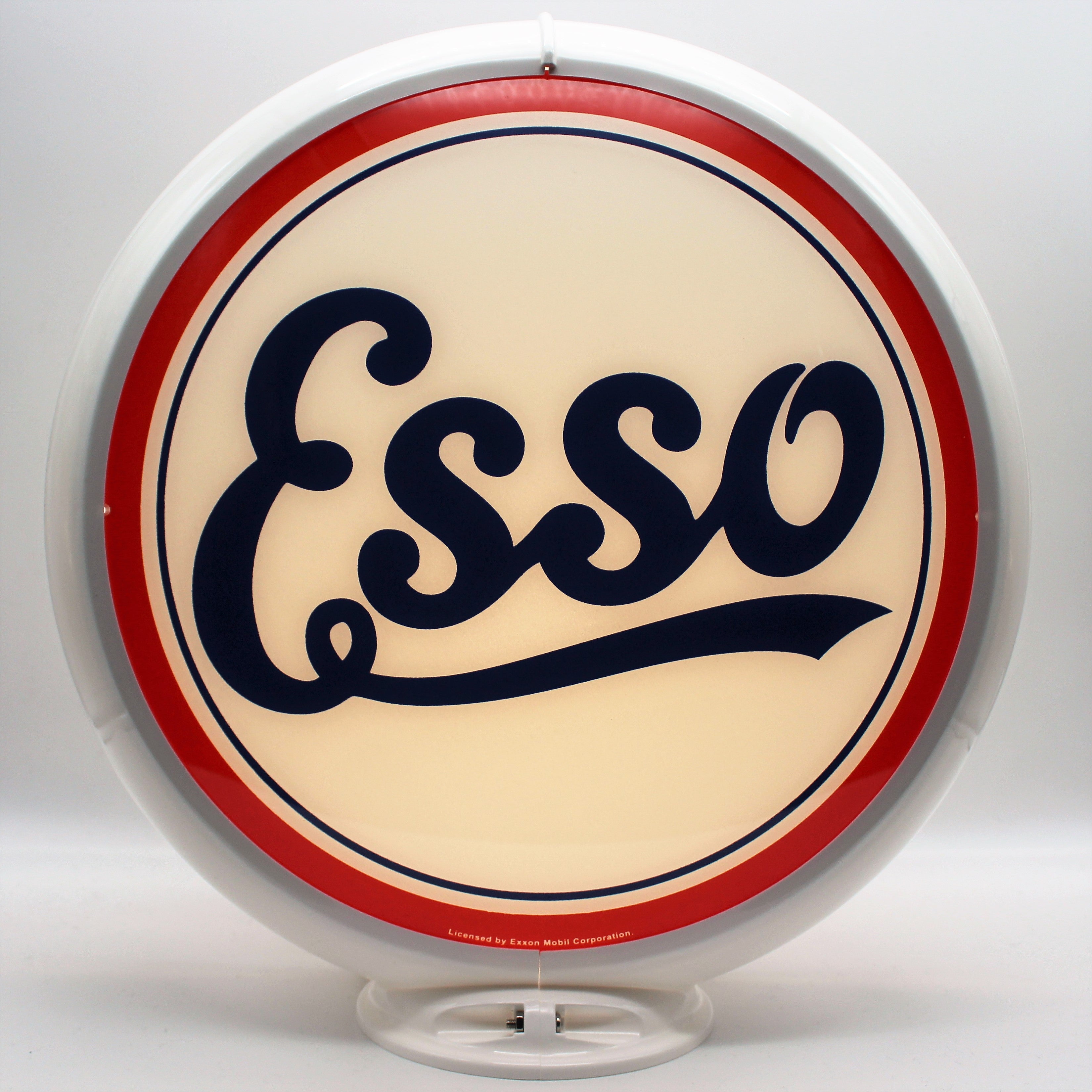 ESSO SCRIPT 13.5" Gas Pump Globe