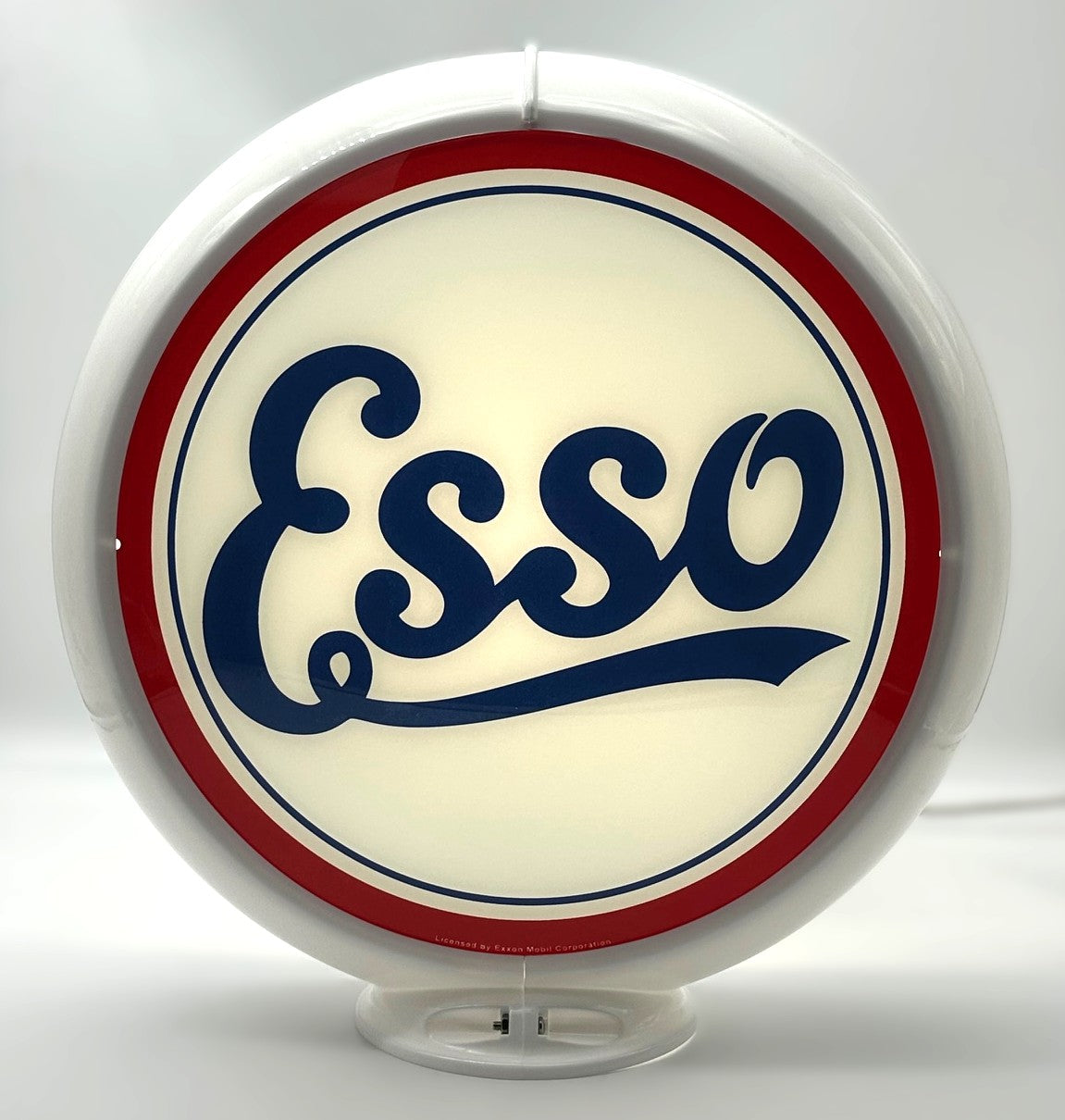 ESSO SCRIPT 13.5" Gas Pump Globe