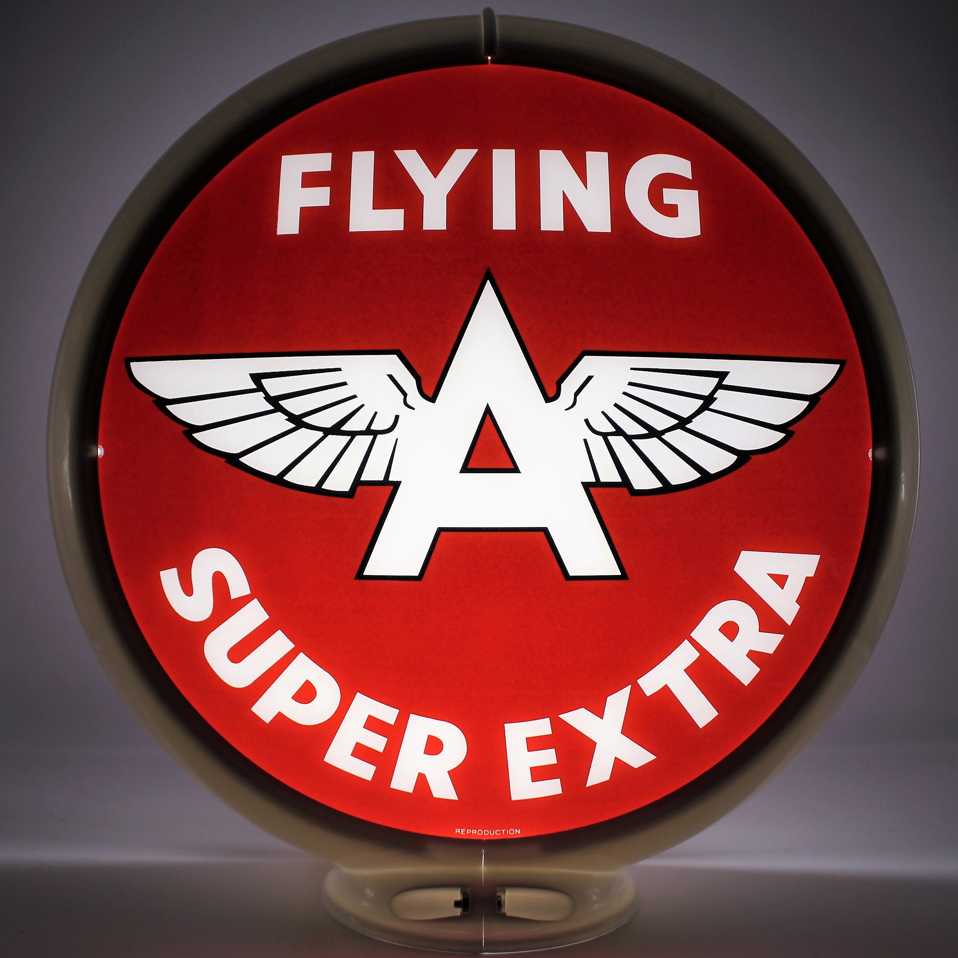 FLYING A SUPER EXTRA 13.5" Gas Pump Globe