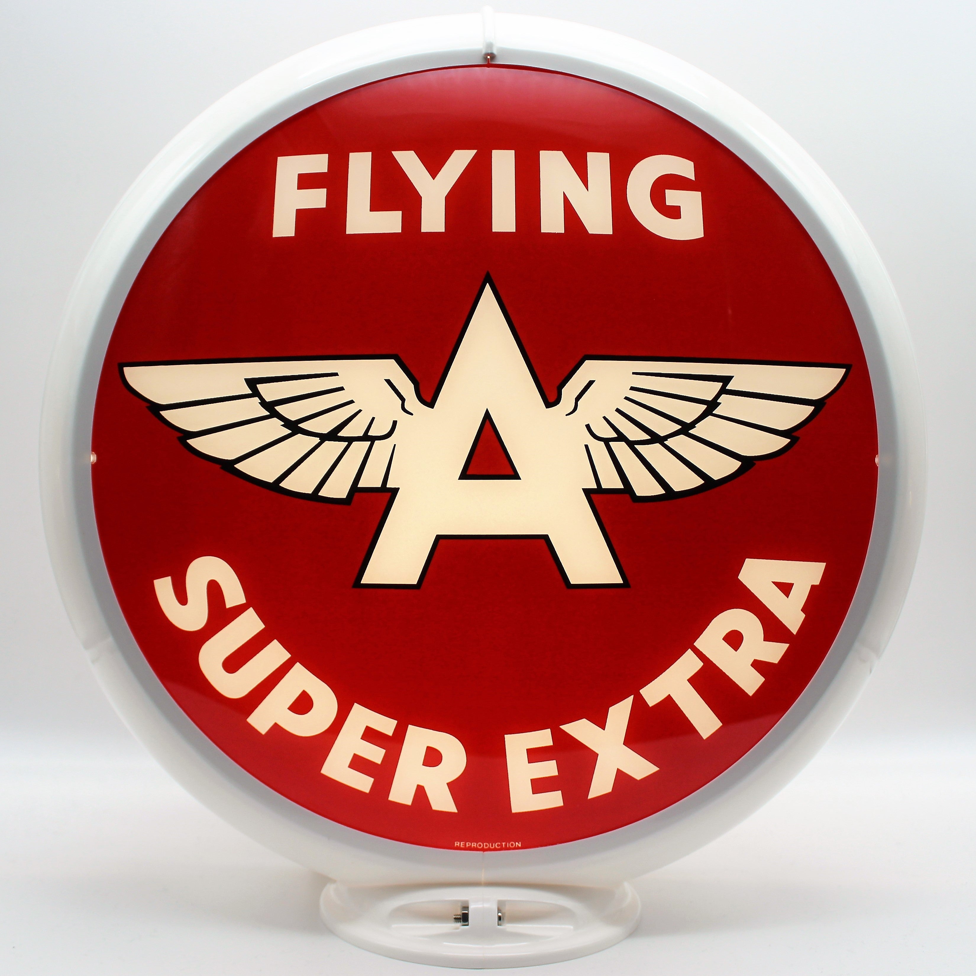 FLYING A SUPER EXTRA 13.5" Gas Pump Globe
