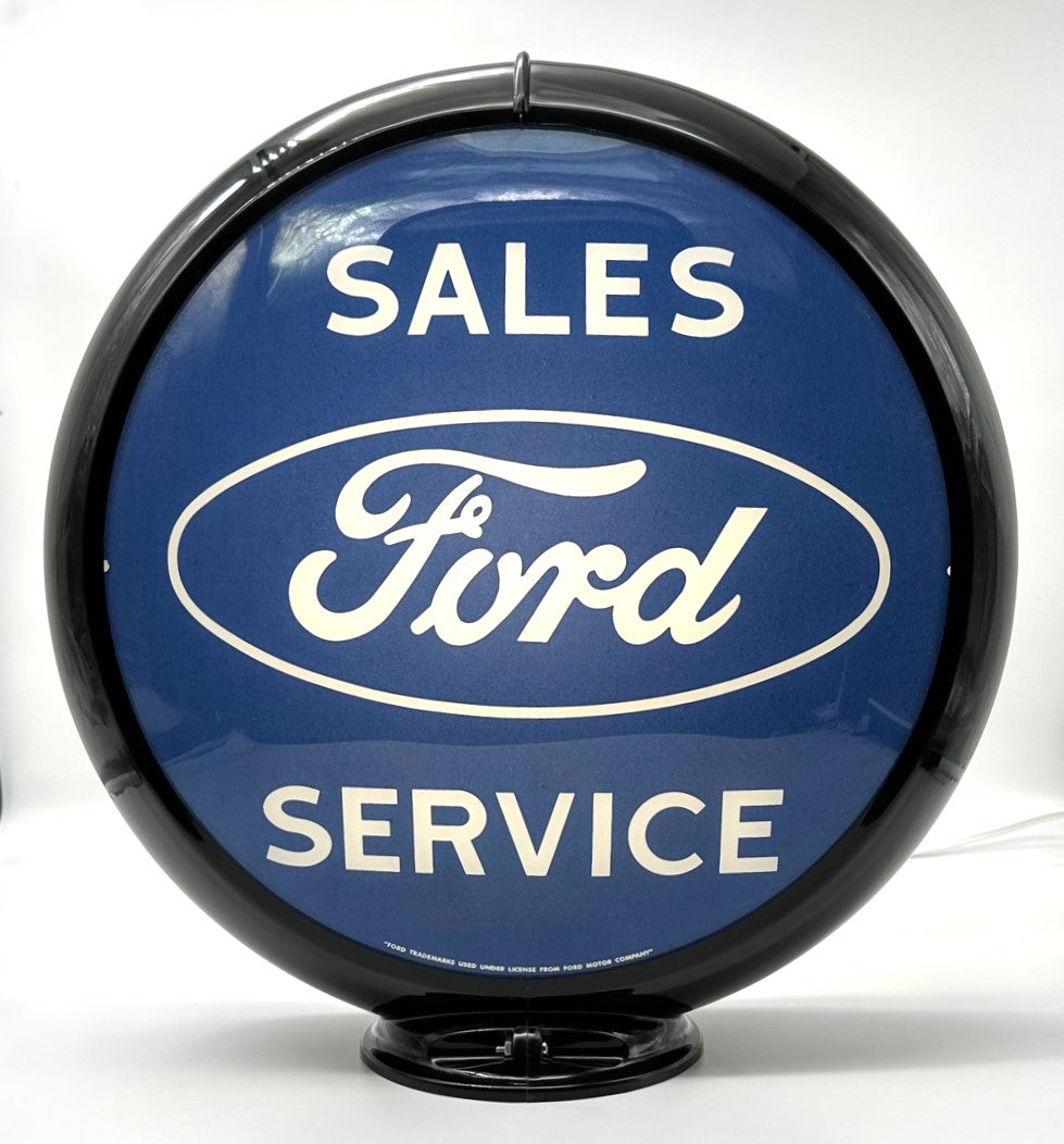 FORD SALES AND SERVICE 13.5" GAS PUMP GLOBE