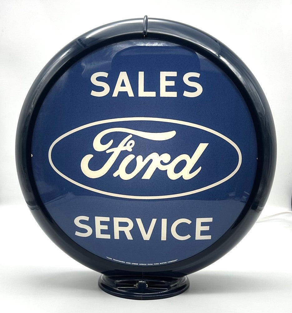 FORD SALES AND SERVICE 13.5" GAS PUMP GLOBE