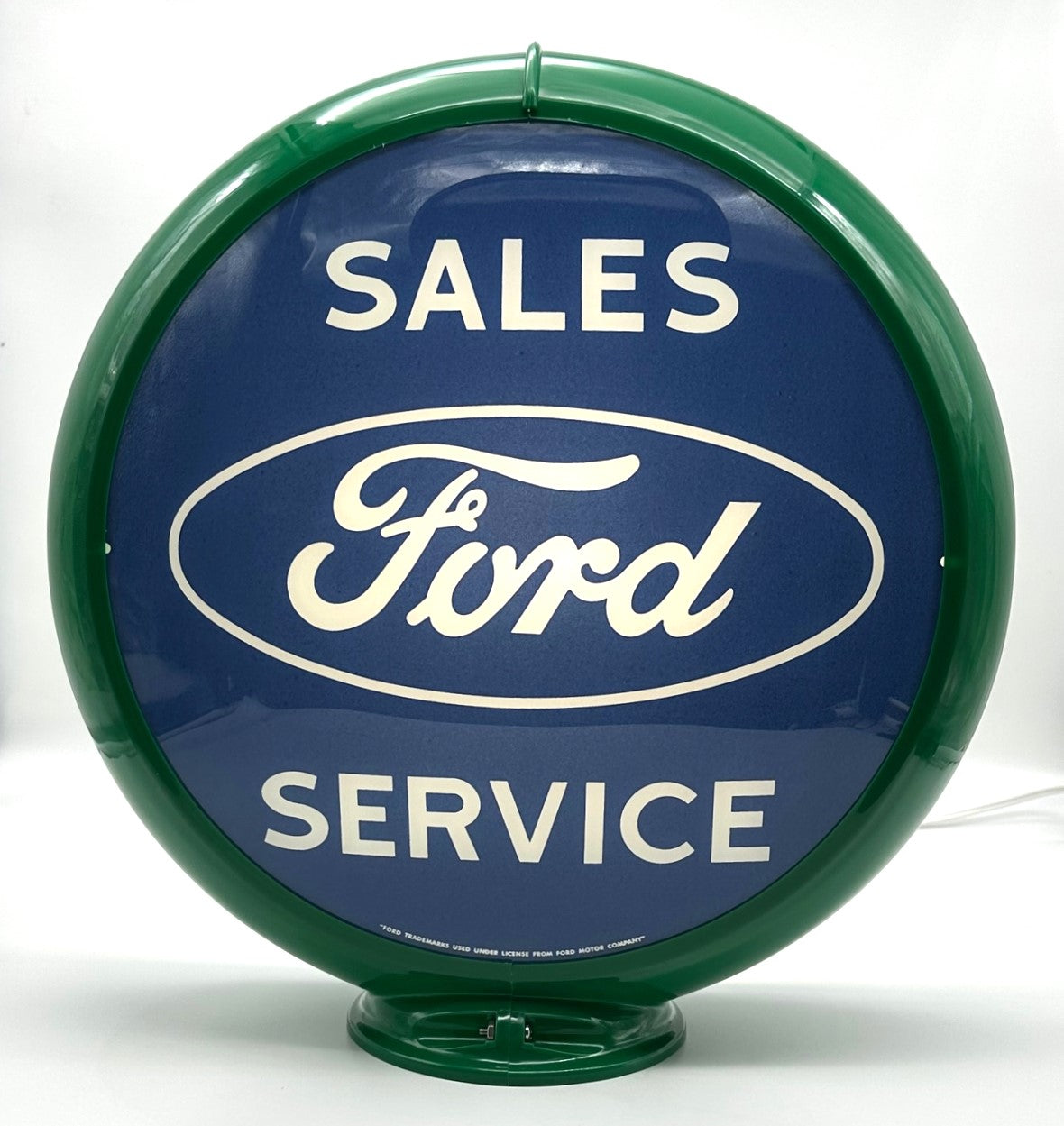 FORD SALES AND SERVICE 13.5" GAS PUMP GLOBE