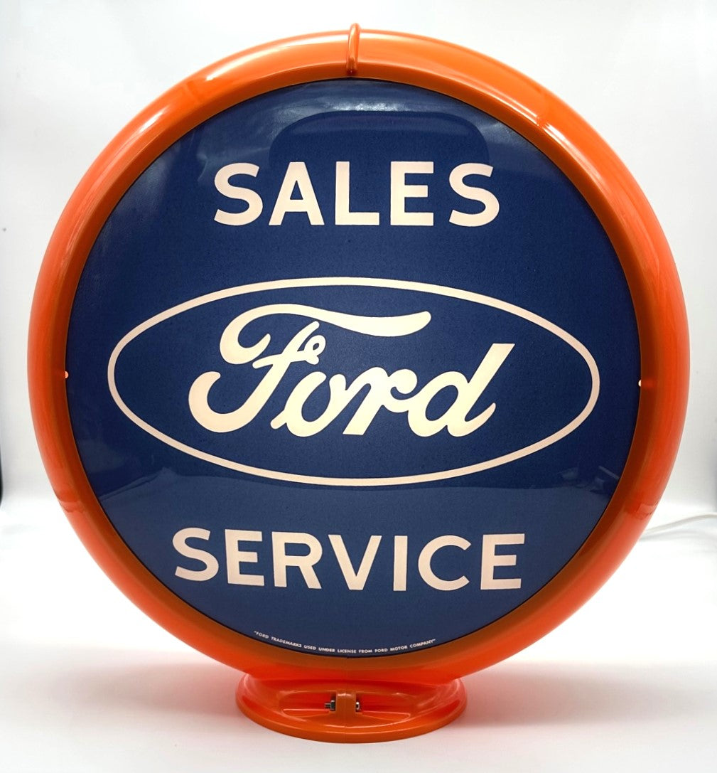 FORD SALES AND SERVICE 13.5" GAS PUMP GLOBE