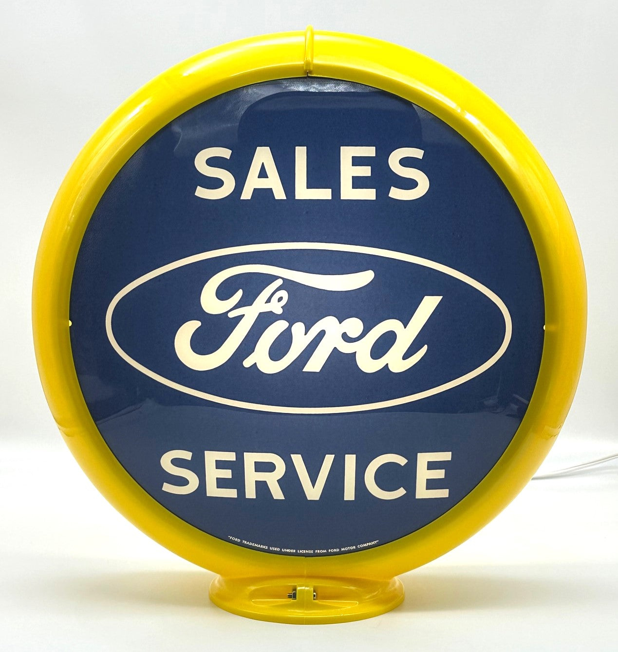 FORD SALES AND SERVICE 13.5" GAS PUMP GLOBE