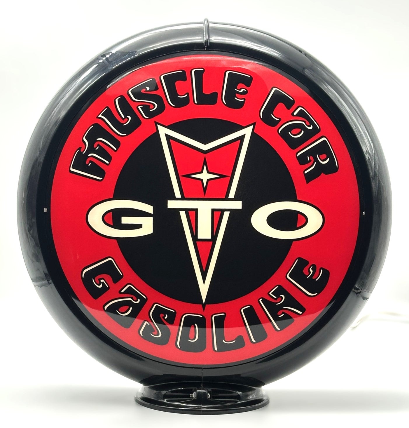 NEW GTO MUSCLE CAR GASOLINE 13.5" GAS PUMP GLOBE