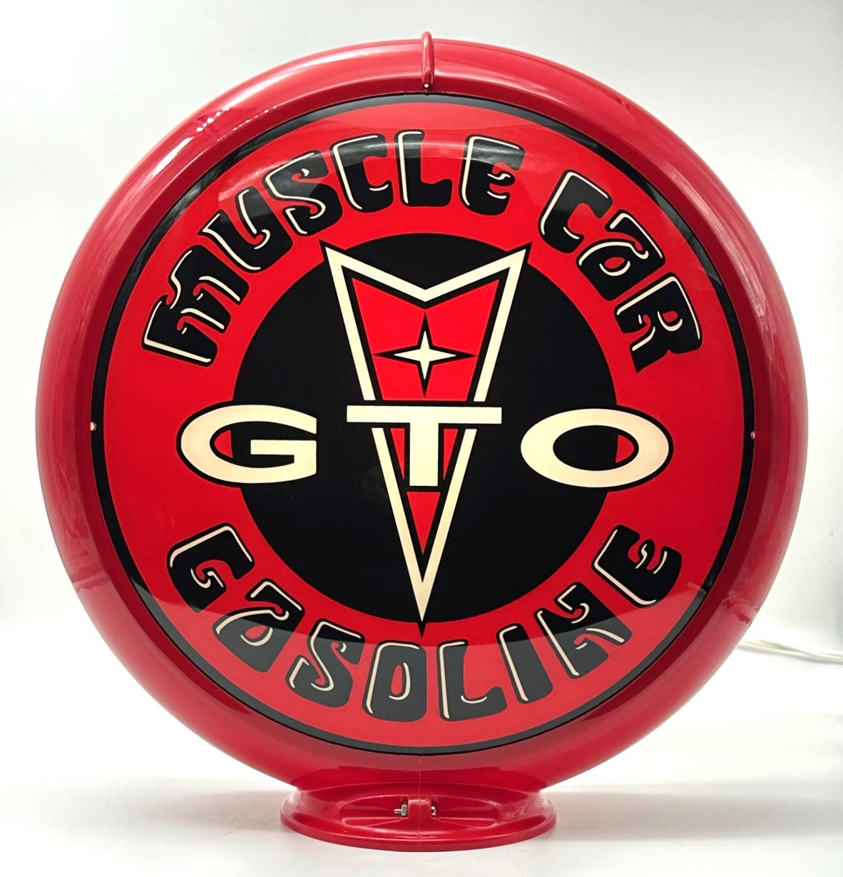 NEW GTO MUSCLE CAR GASOLINE 13.5" GAS PUMP GLOBE