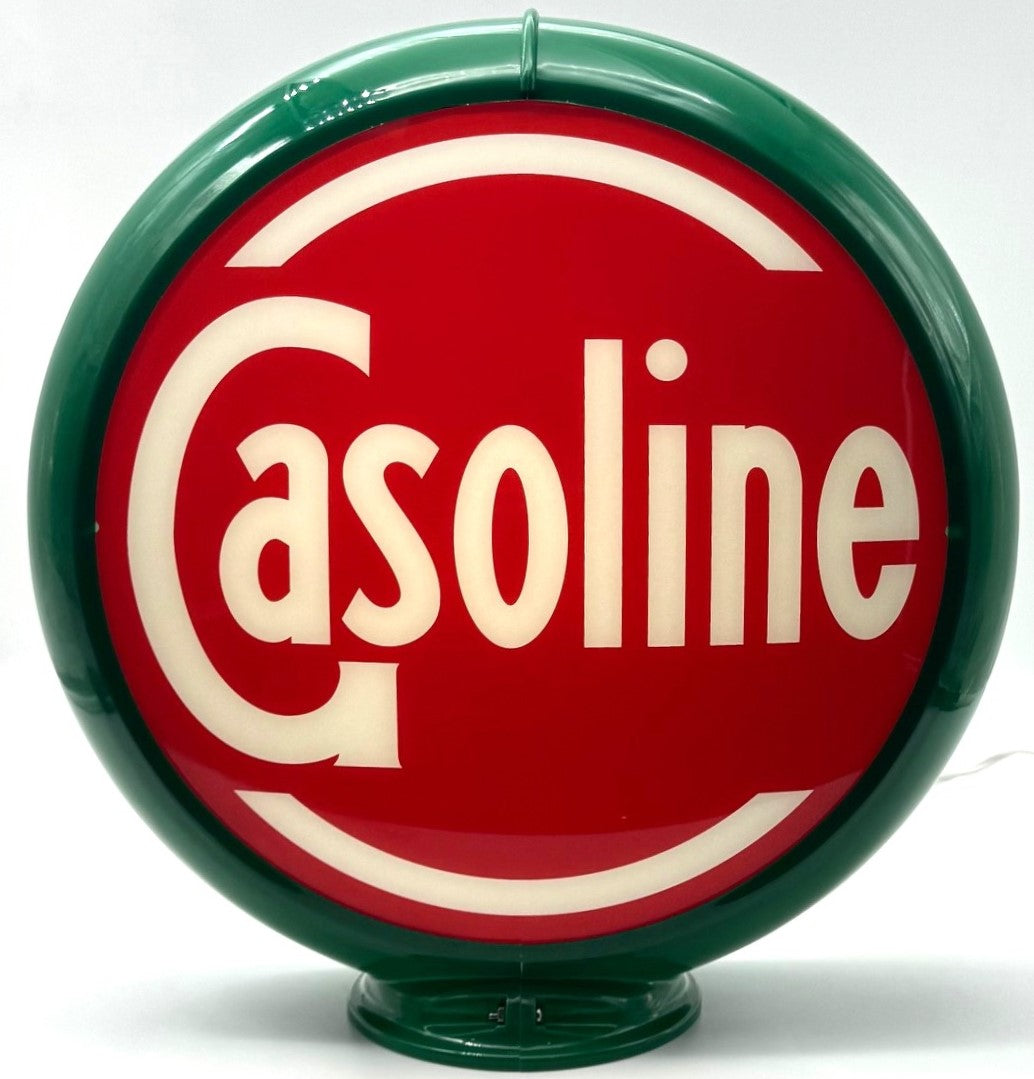GASOLINE 13.5" Gas Pump Globe