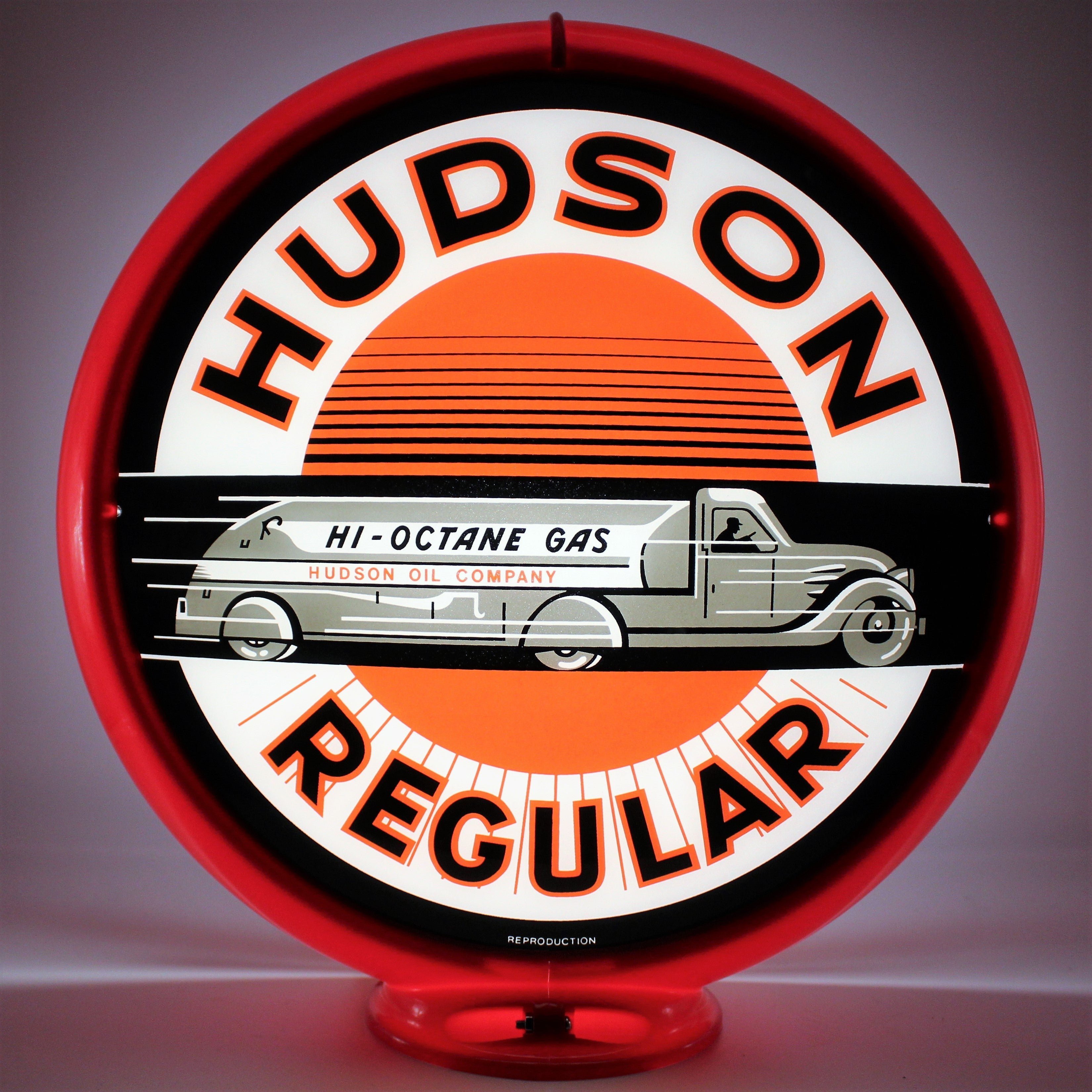 HUDSON REGULAR 13.5" Gas Pump Globe