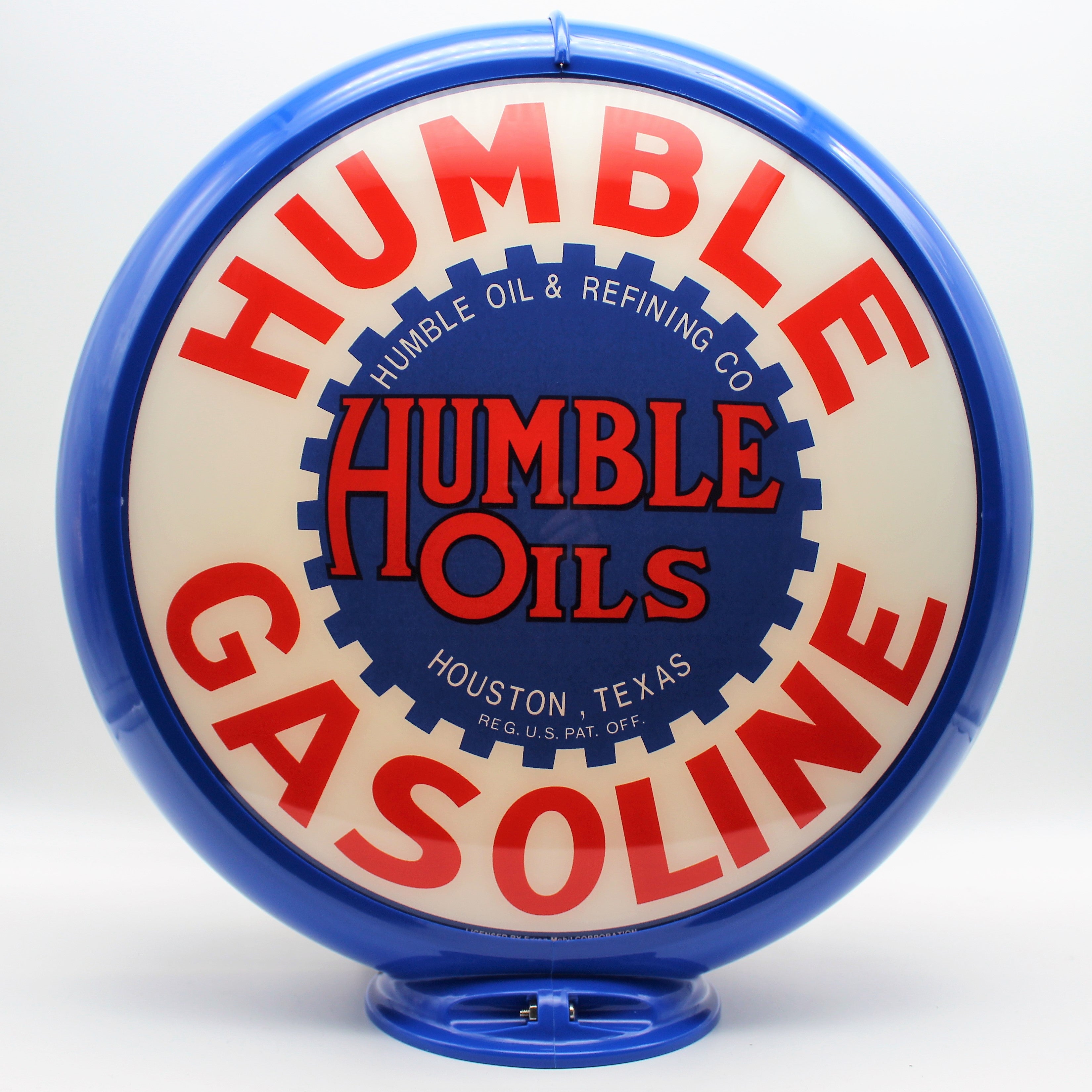 HUMBLE GASOLINE 13.5" Gas Pump Globe