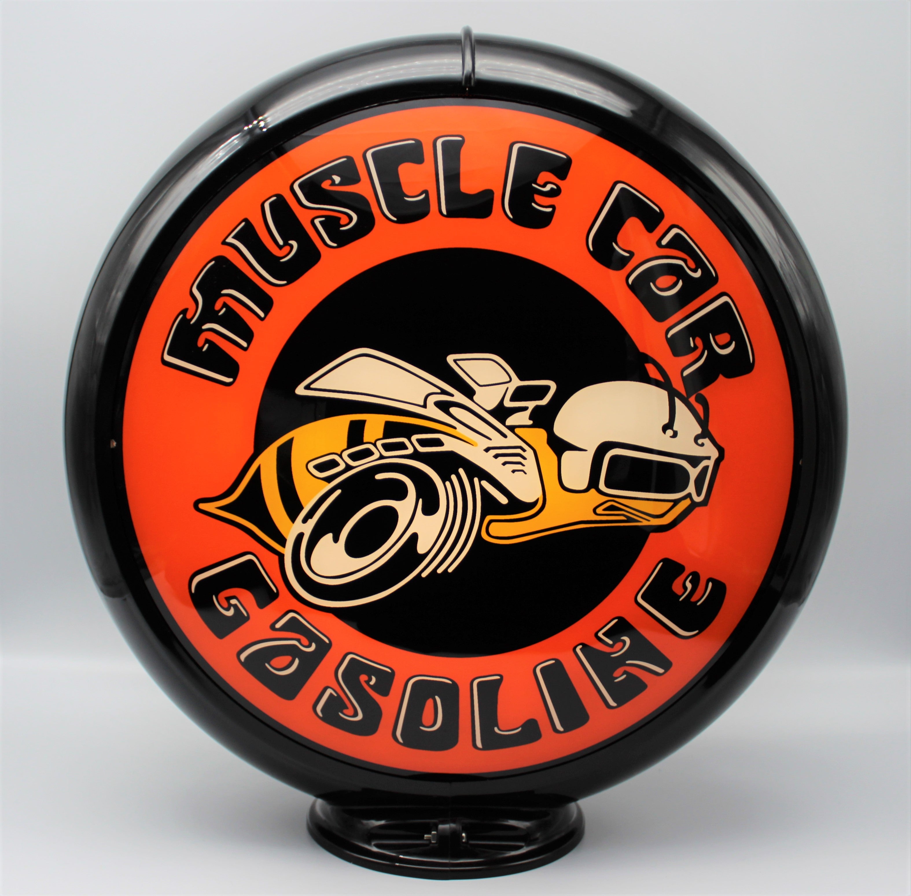 SUPER BEE MUSCLE CAR GASOLINE 13.5" Gas Pump Globe