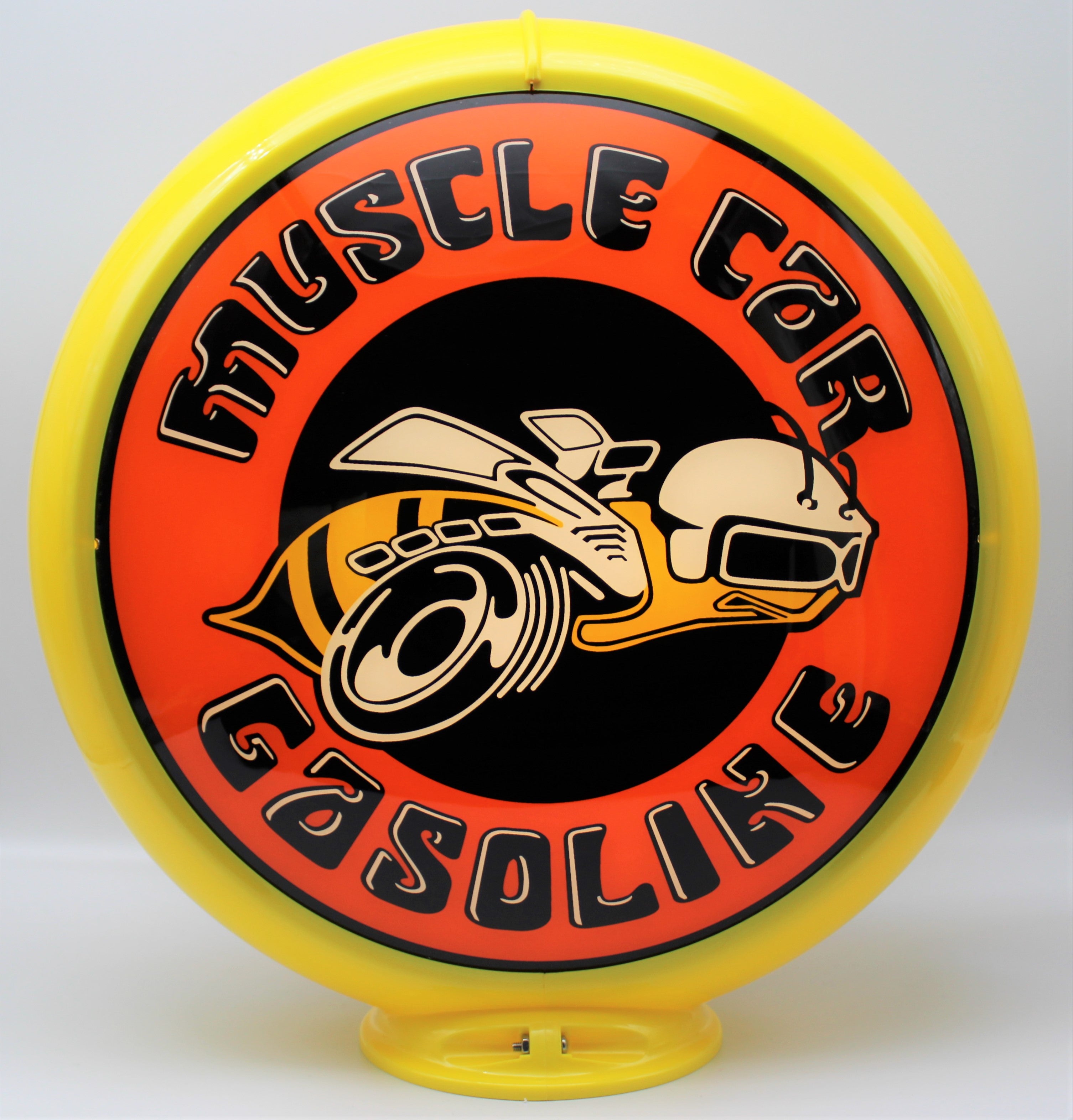 SUPER BEE MUSCLE CAR GASOLINE 13.5" Gas Pump Globe