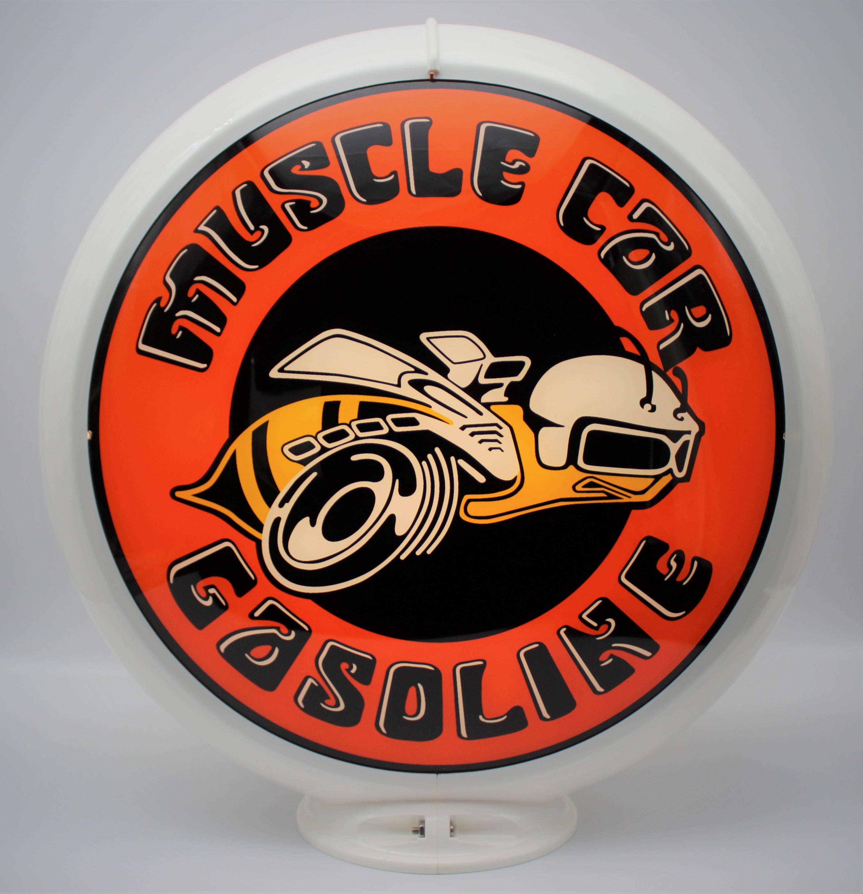 SUPER BEE MUSCLE CAR GASOLINE 13.5" Gas Pump Globe
