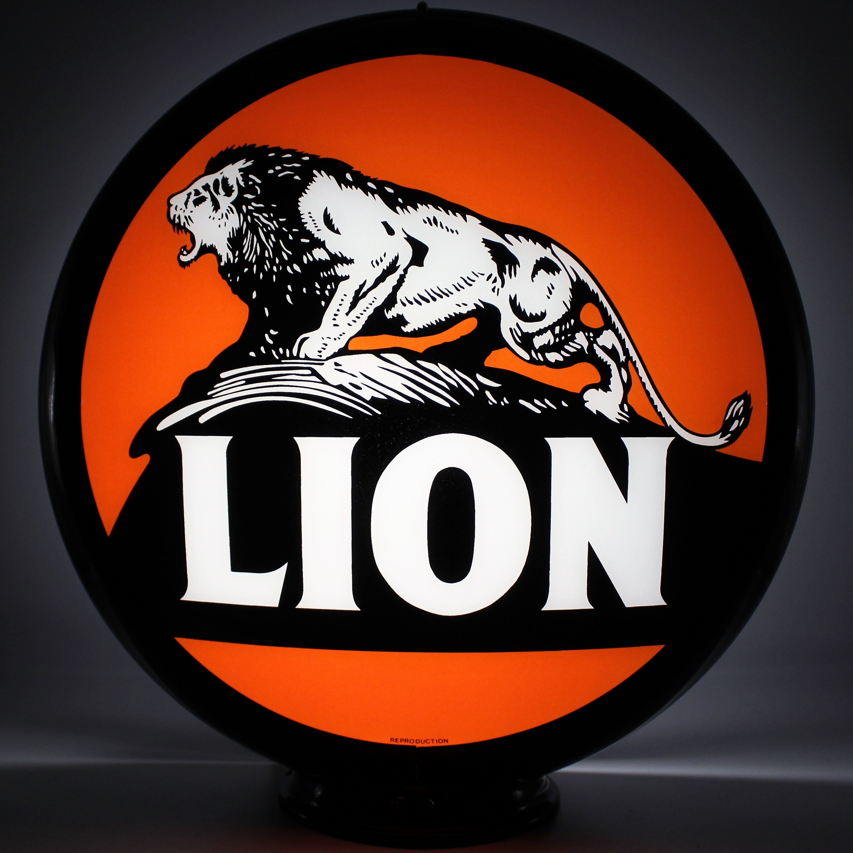 Lion 13.5" Ad Globe