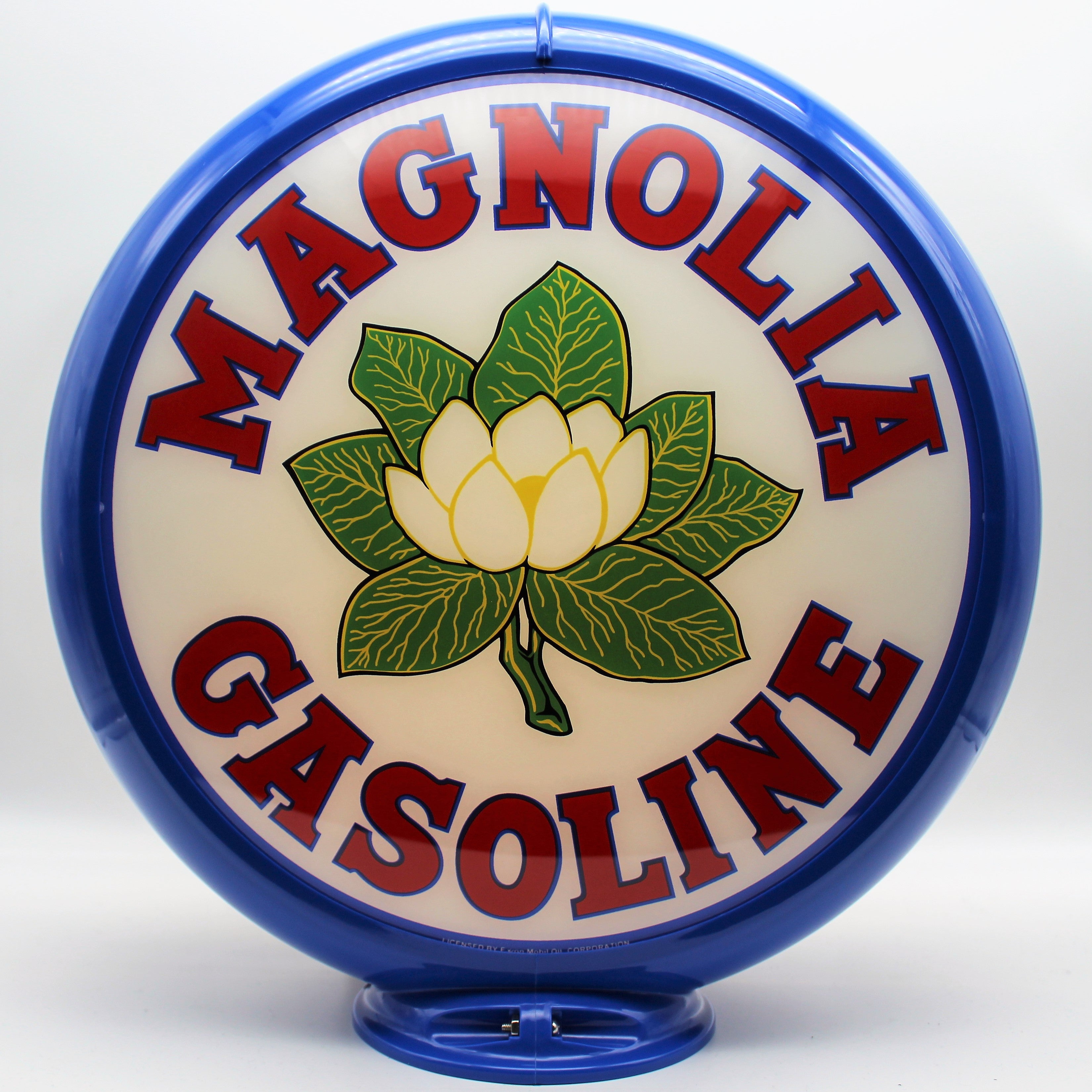 MAGNOLIA GASOLINE 13.5" Ad Globe